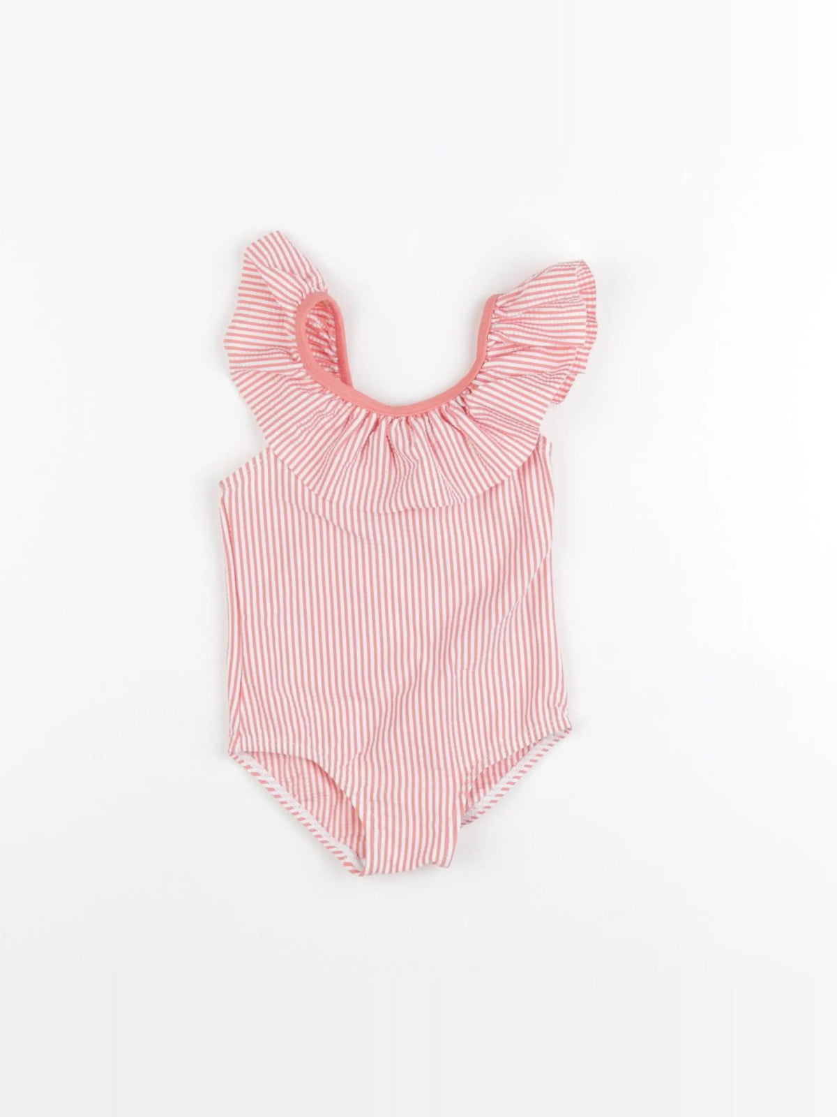 Vertbaudet - maillot de bain rose - 18 mois