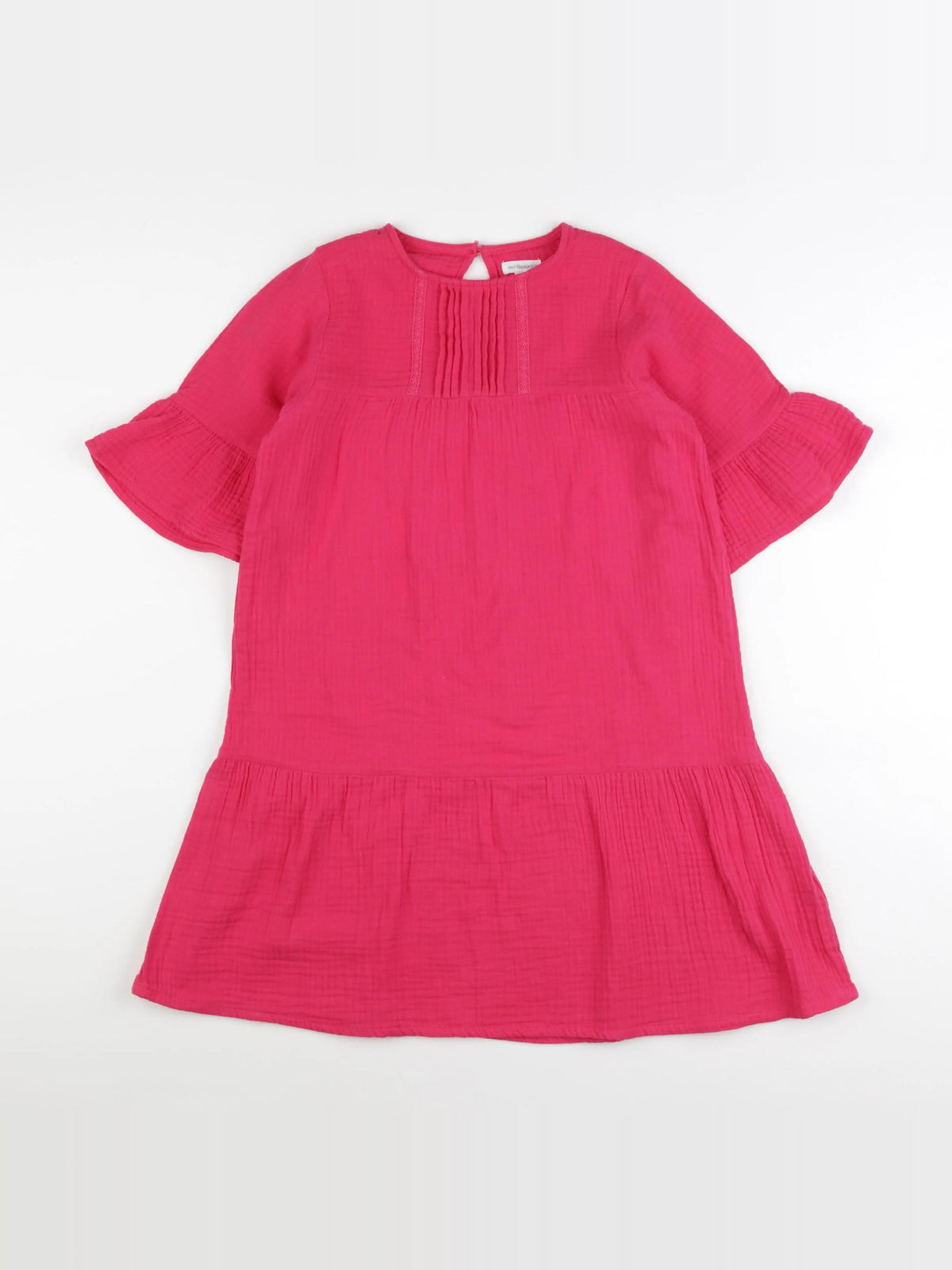Vertbaudet - robe rose - 10 ans