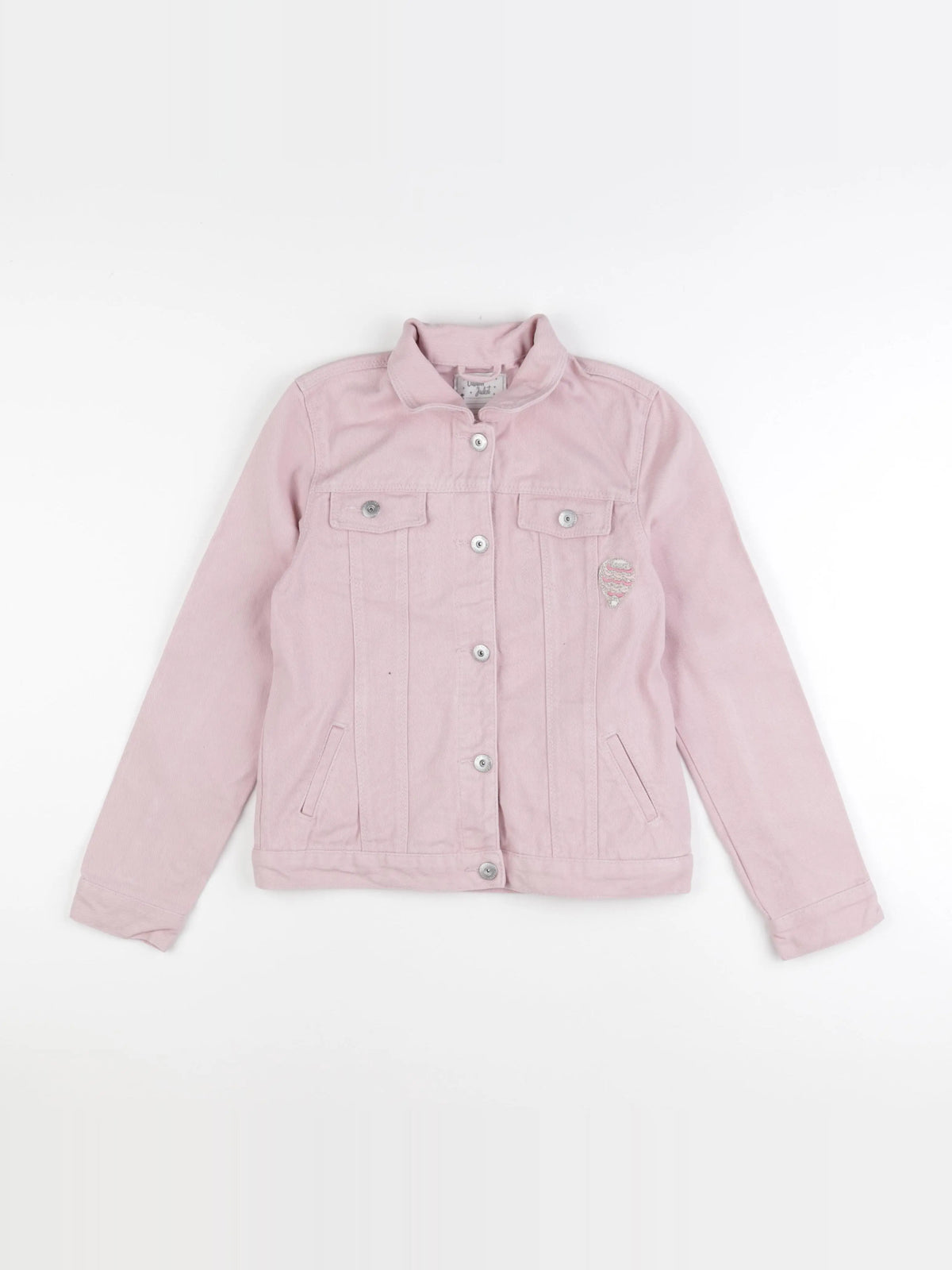 Vertbaudet - veste rose - 10 ans