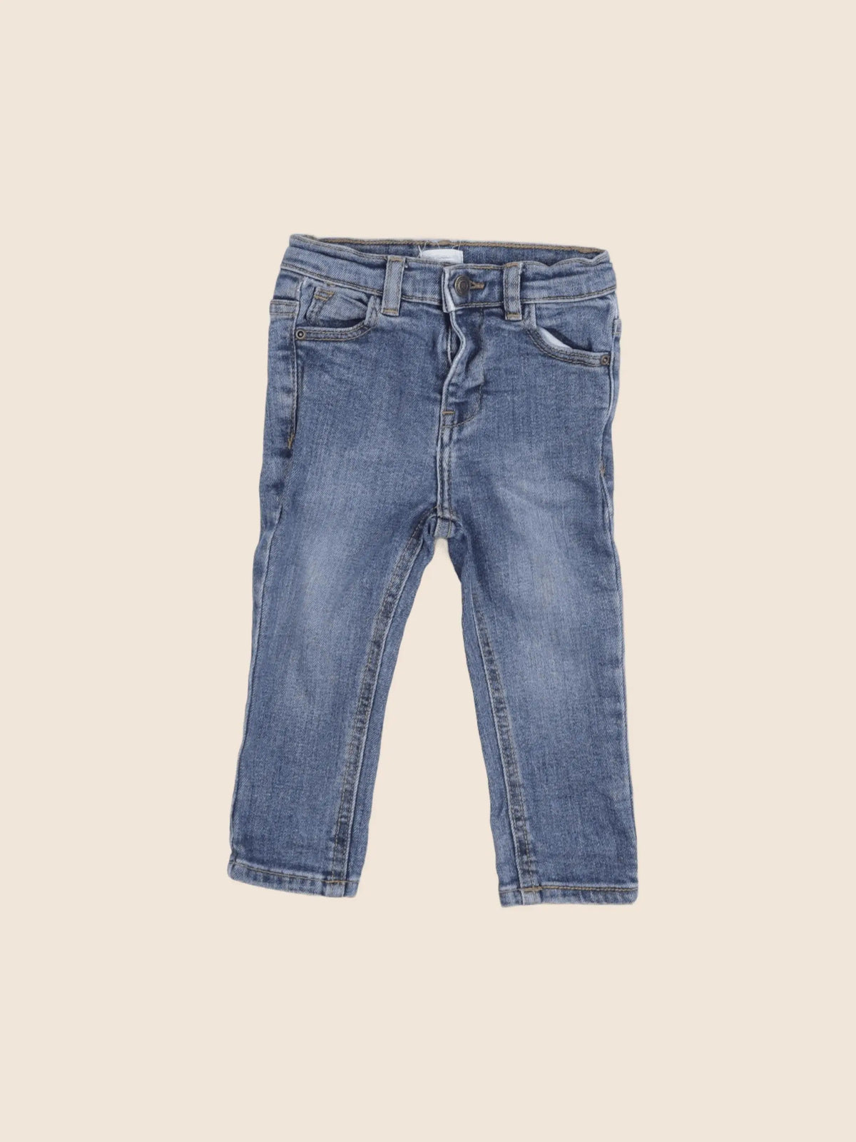 Vertbaudet - jean bleu - 12 mois