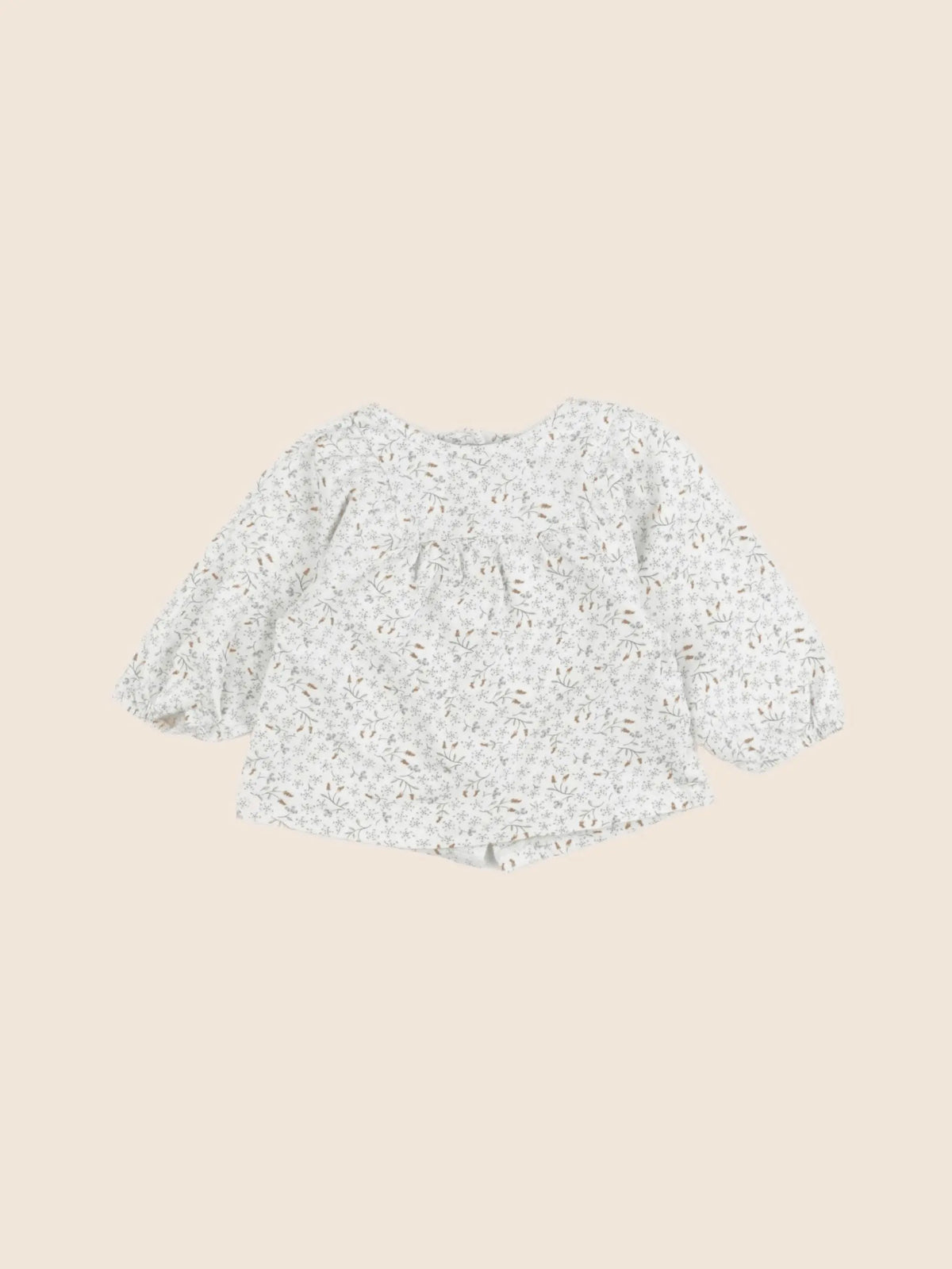 Vertbaudet - tee-shirt beige - 6 mois