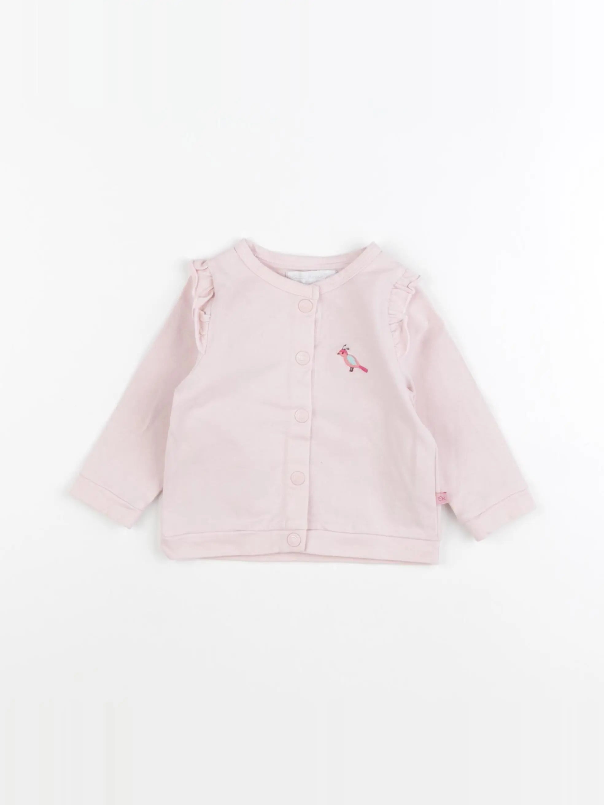 Cadet Rousselle - sweat rose - 6 mois