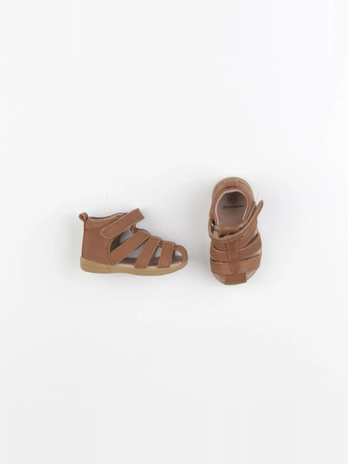 Vertbaudet - sandales marron - pointure 18