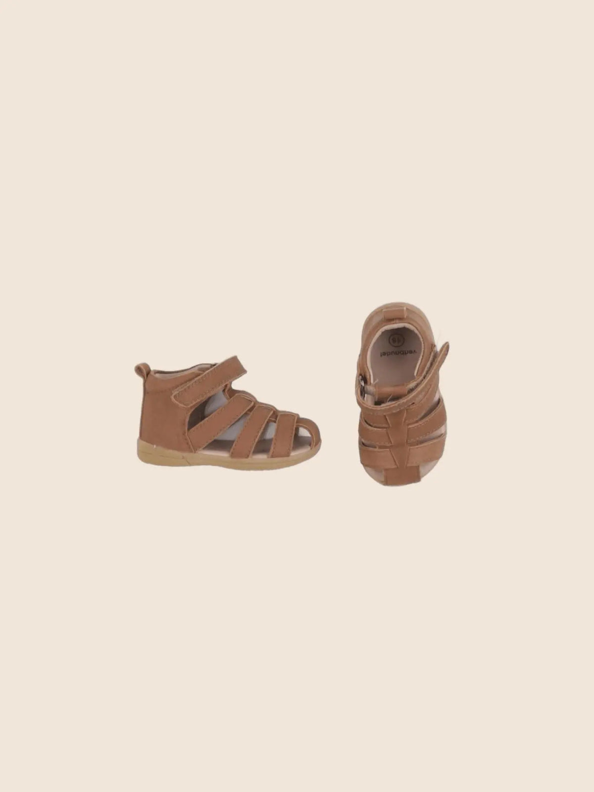 Vertbaudet - sandales marron - pointure 18