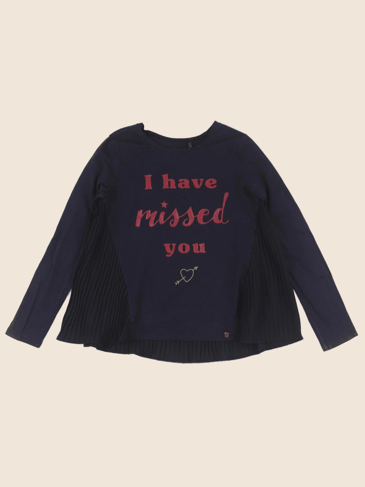 IKKS - tee-shirt bleu - 10 ans