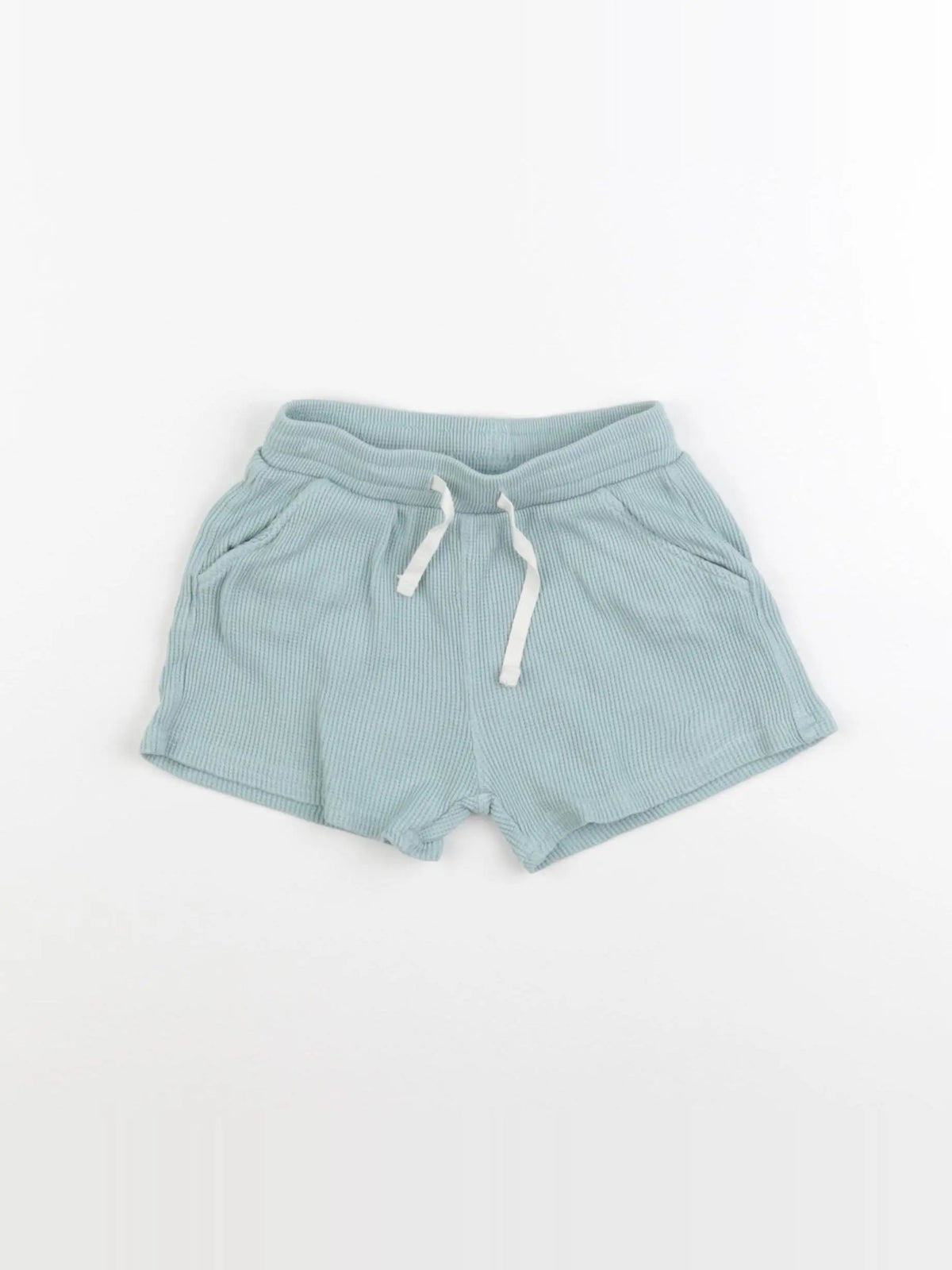 H&M - short vert - 9/12 mois