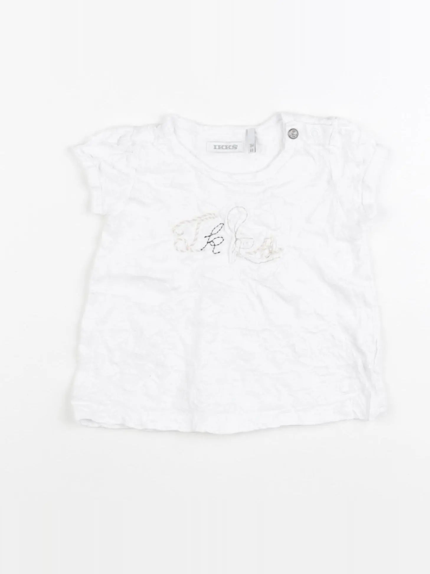 IKKS - tee-shirt blanc - 3 mois