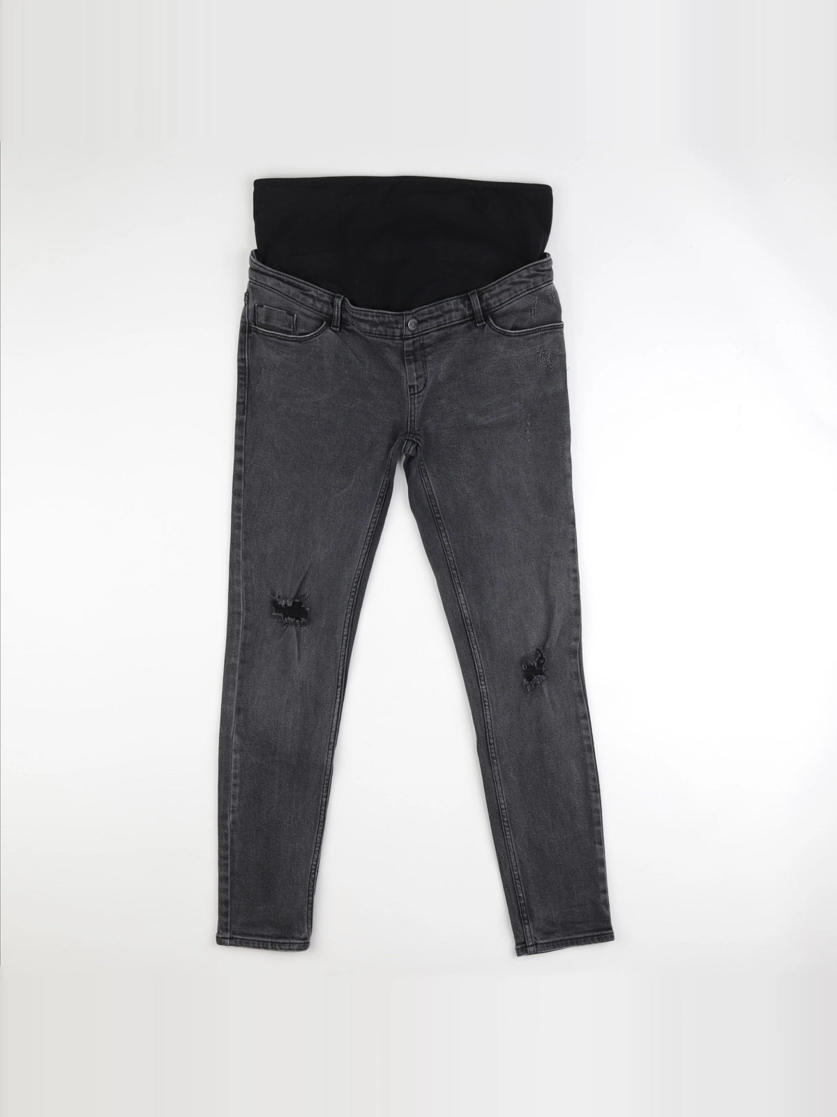 Kiabi - jean grossesse gris - 42