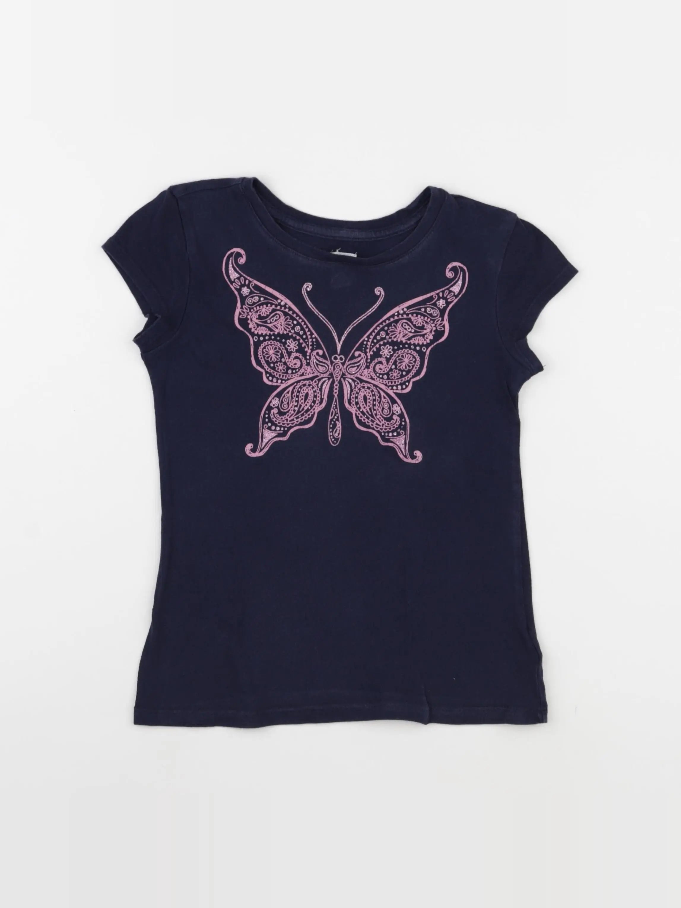 GAP - tee-shirt bleu - 6/7 ans