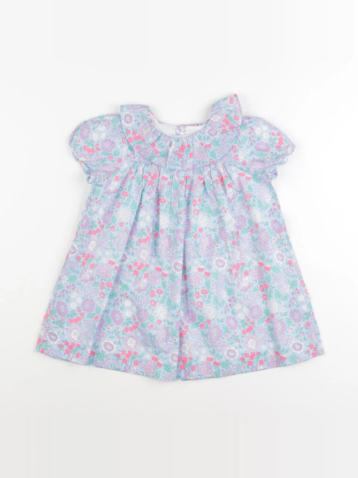 Jacadi - robe liberty multicolore - 24 mois