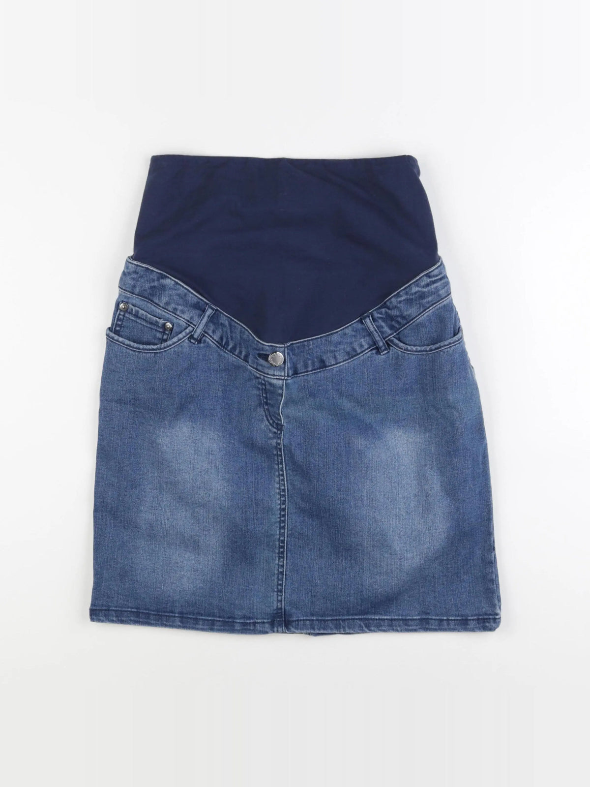 Vertbaudet - jupe grossesse bleu - 36