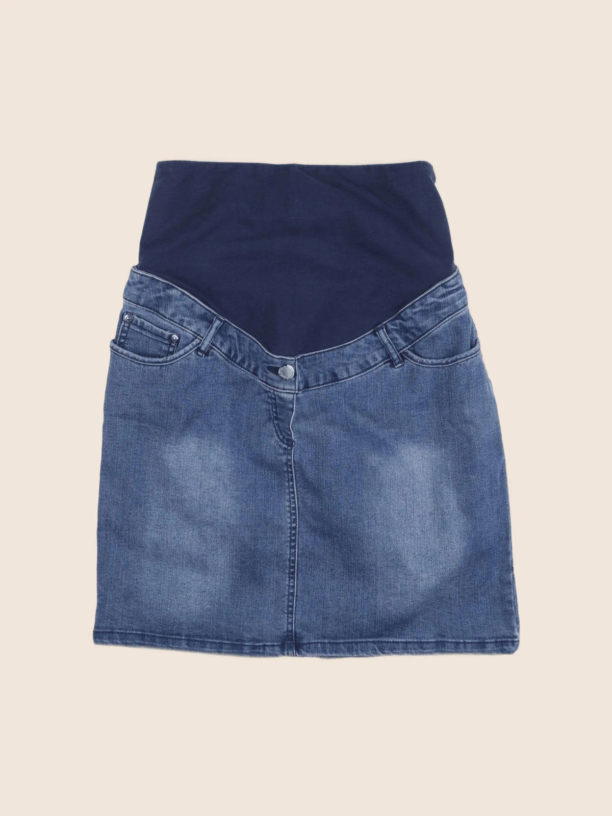 Vertbaudet - jupe grossesse bleu - 36