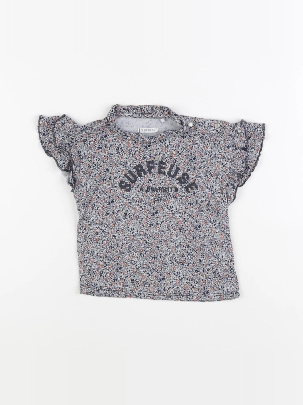 IKKS - tee-shirt multicolore - 18 mois