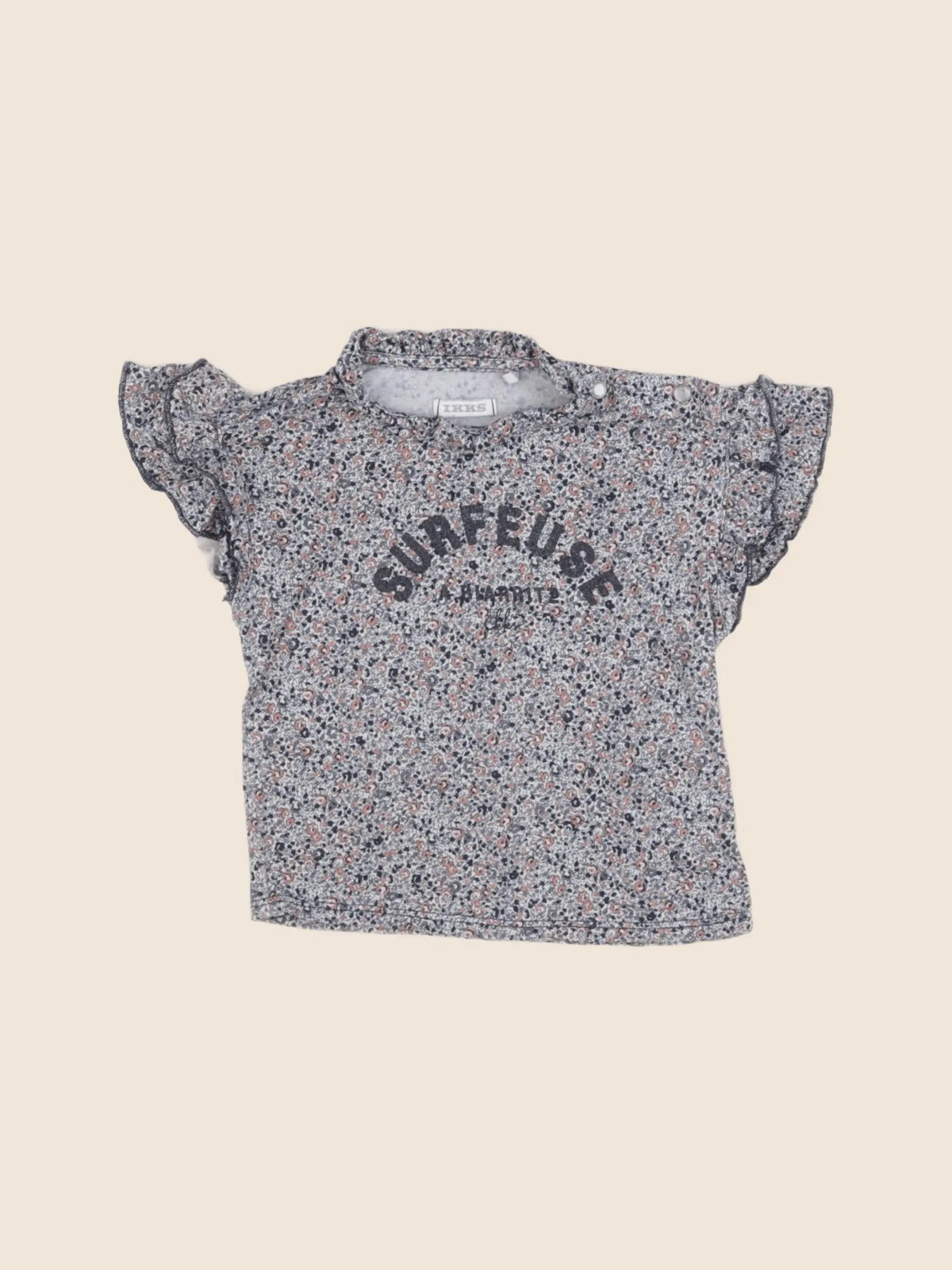 IKKS - tee-shirt multicolore - 18 mois