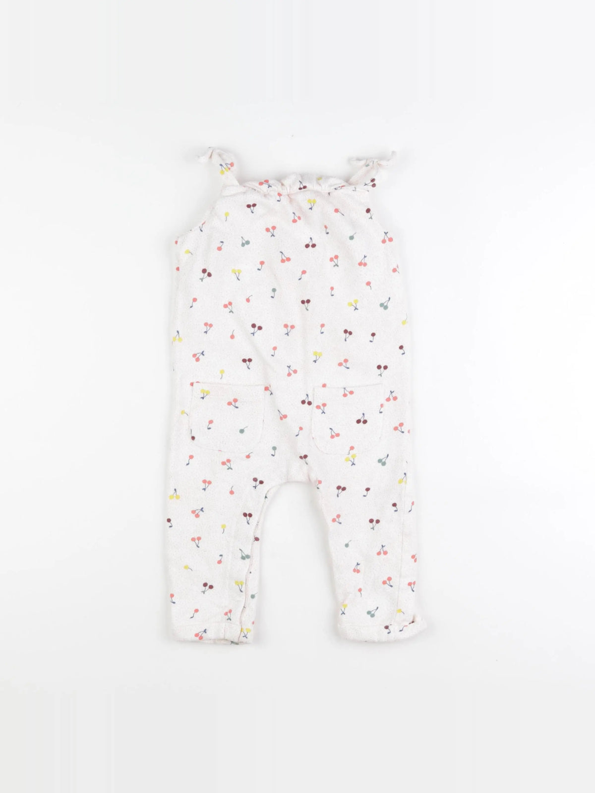 Vertbaudet - salopette multicolore - 18 mois