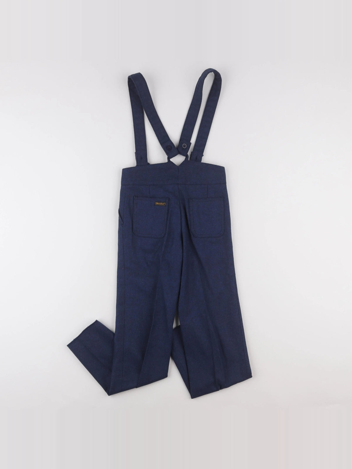 Vintage - pantalon bleu - 7 ans