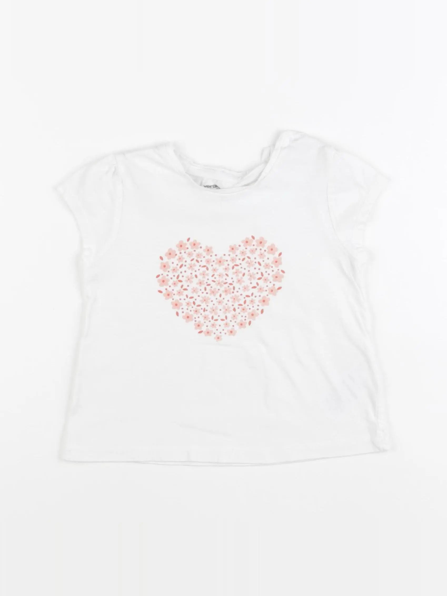 Vertbaudet - tee-shirt blanc - 36 mois