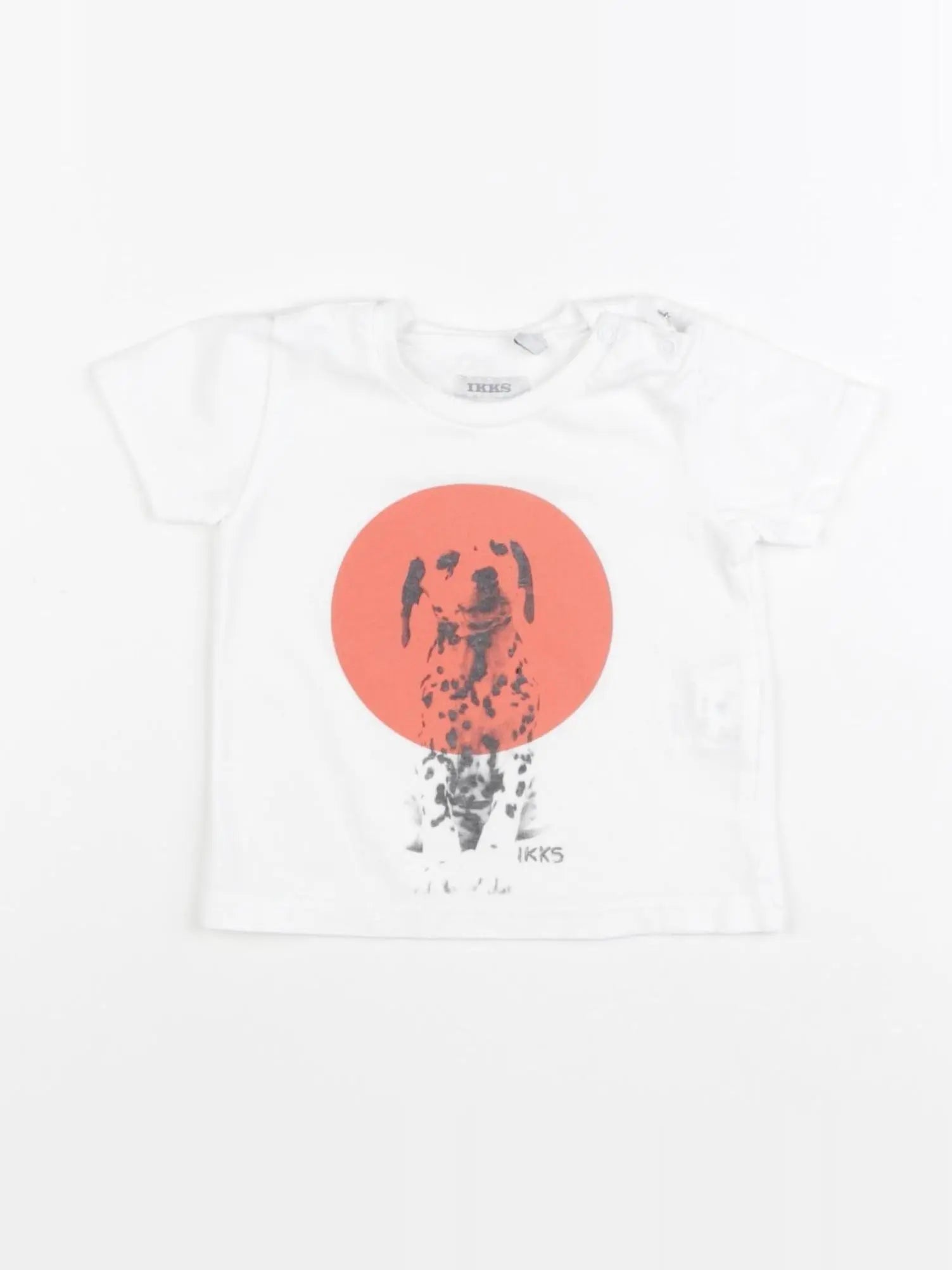 IKKS - tee-shirt blanc - 3 mois