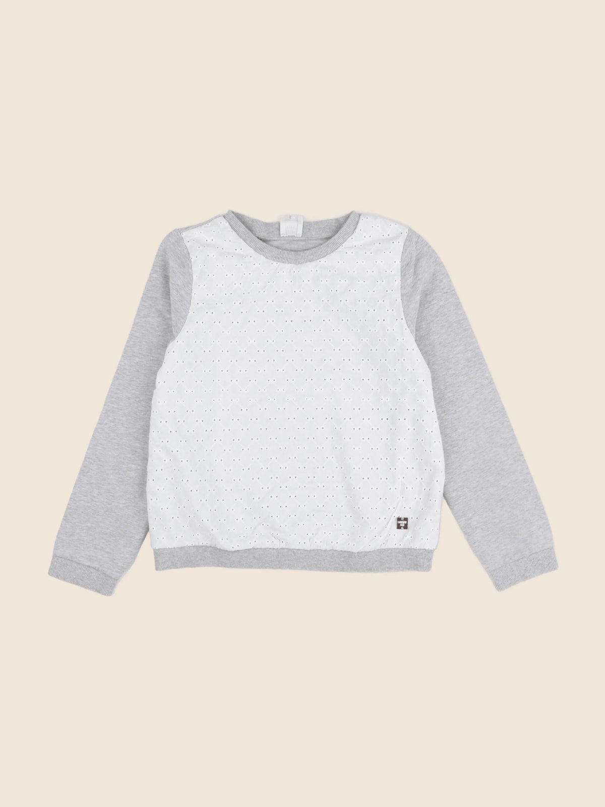 Carrément Beau - sweat gris - 10 ans