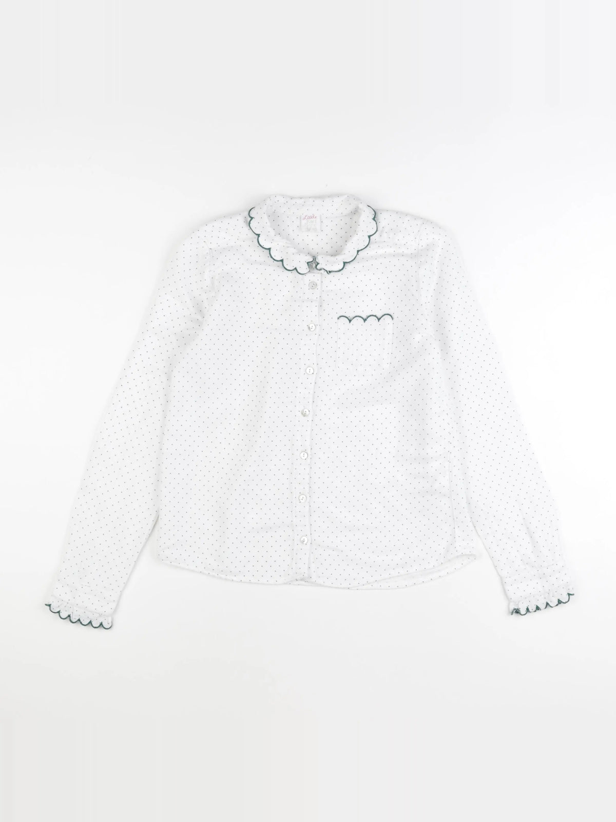 Little Karl Marc John - blouse blanc - 14 ans