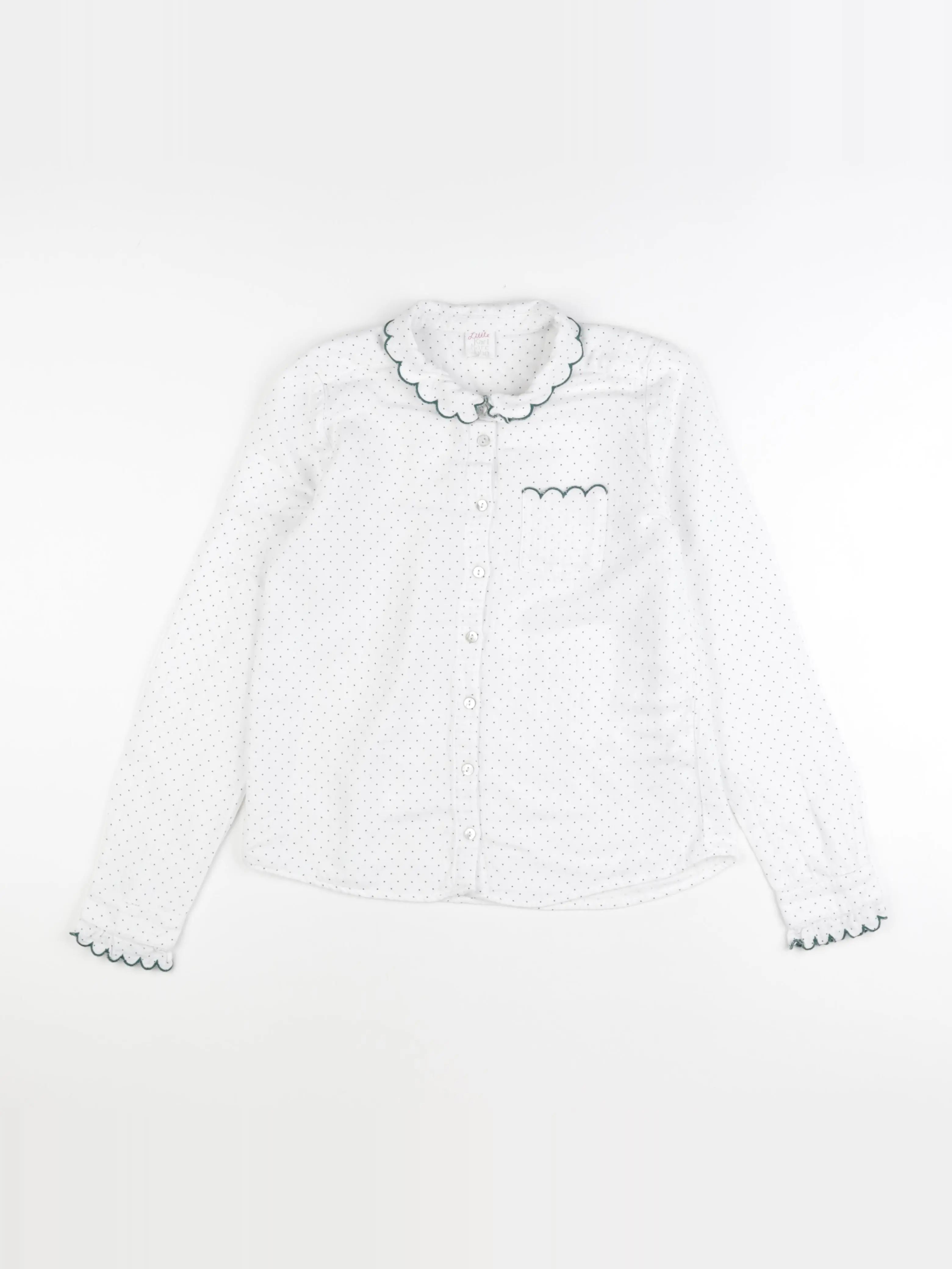 Little Karl Marc John - blouse blanc - 14 ans