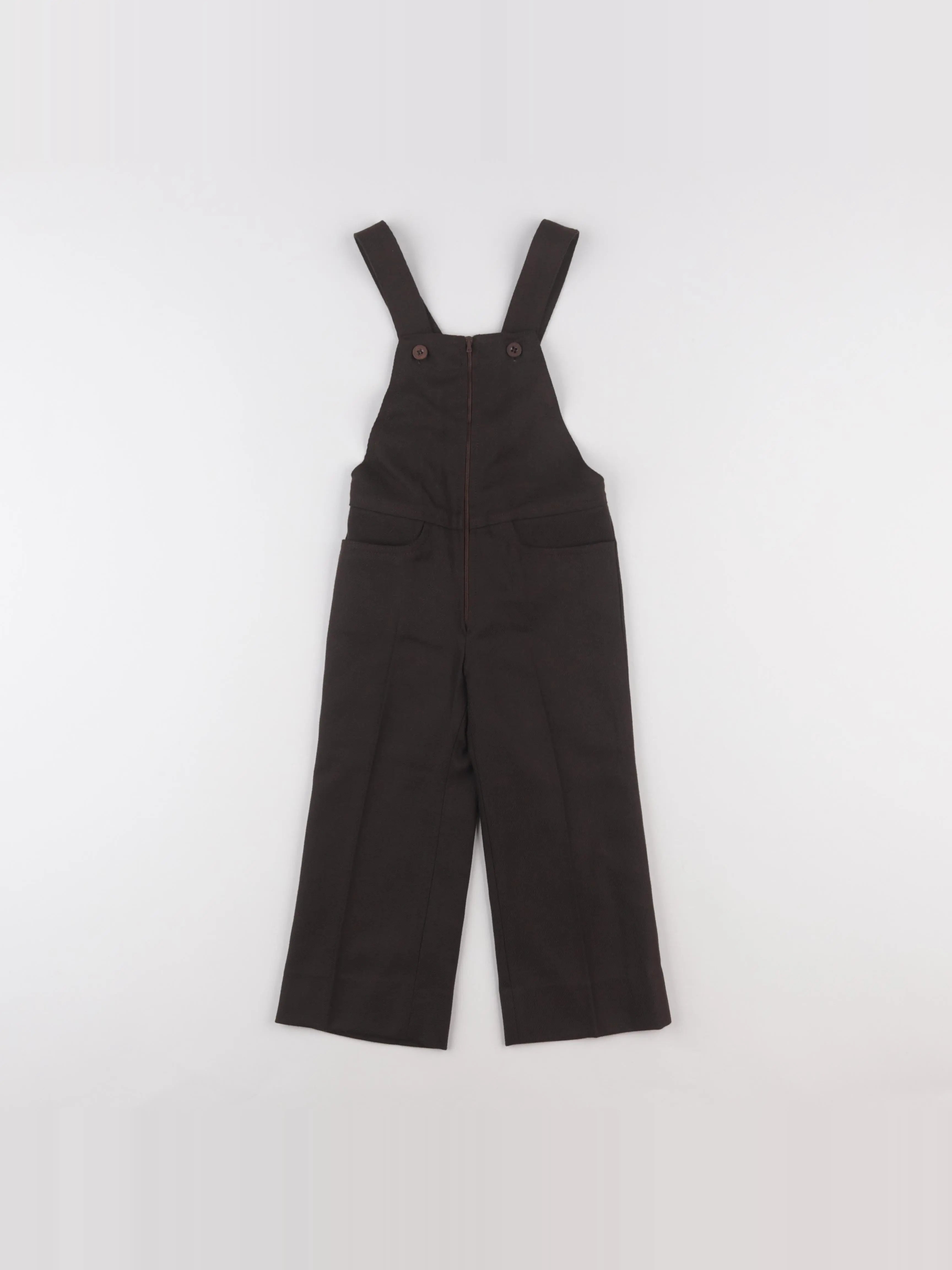 Vintage - salopette marron - 2 ans