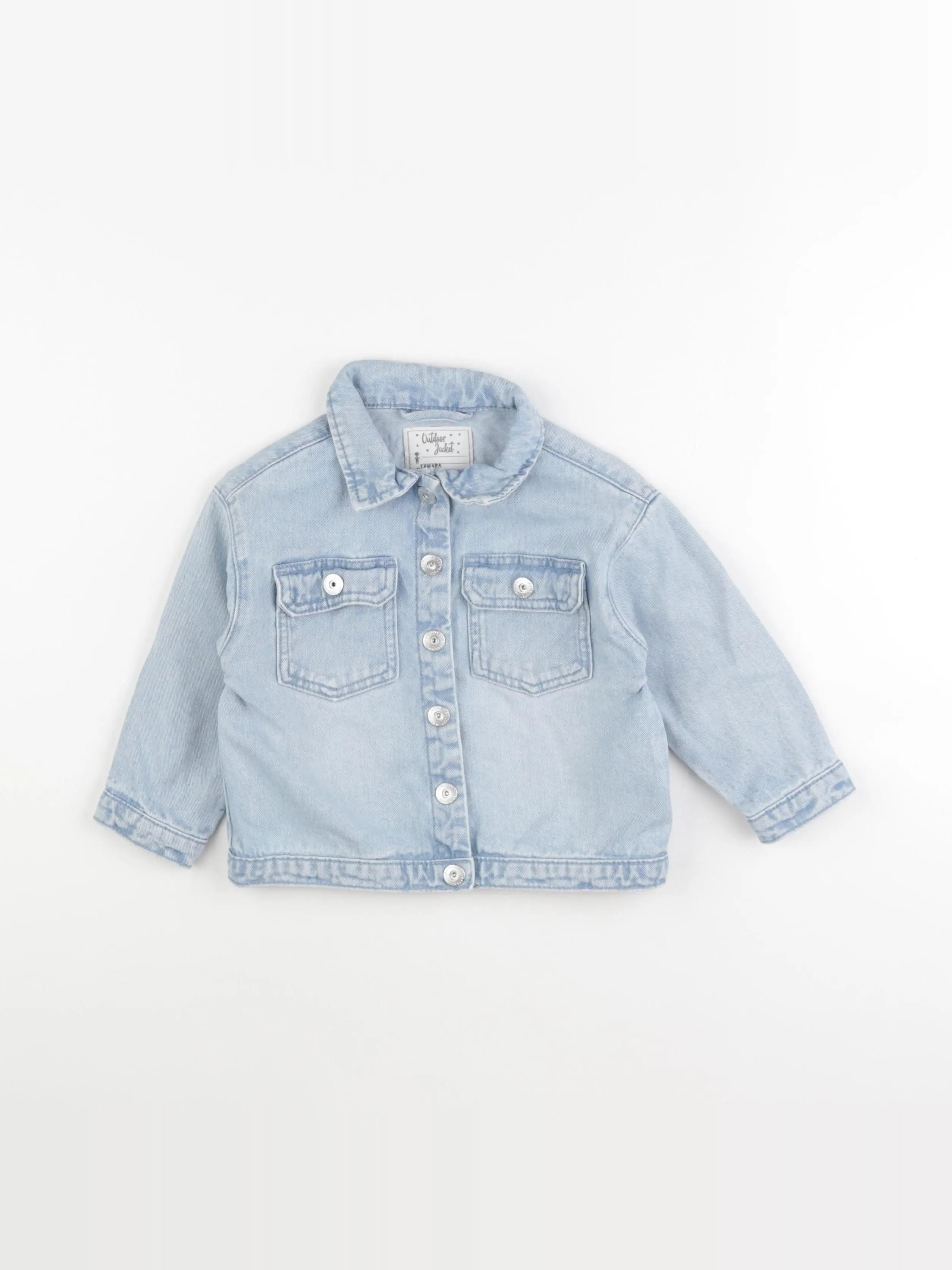 Vertbaudet - veste bleu - 24 mois