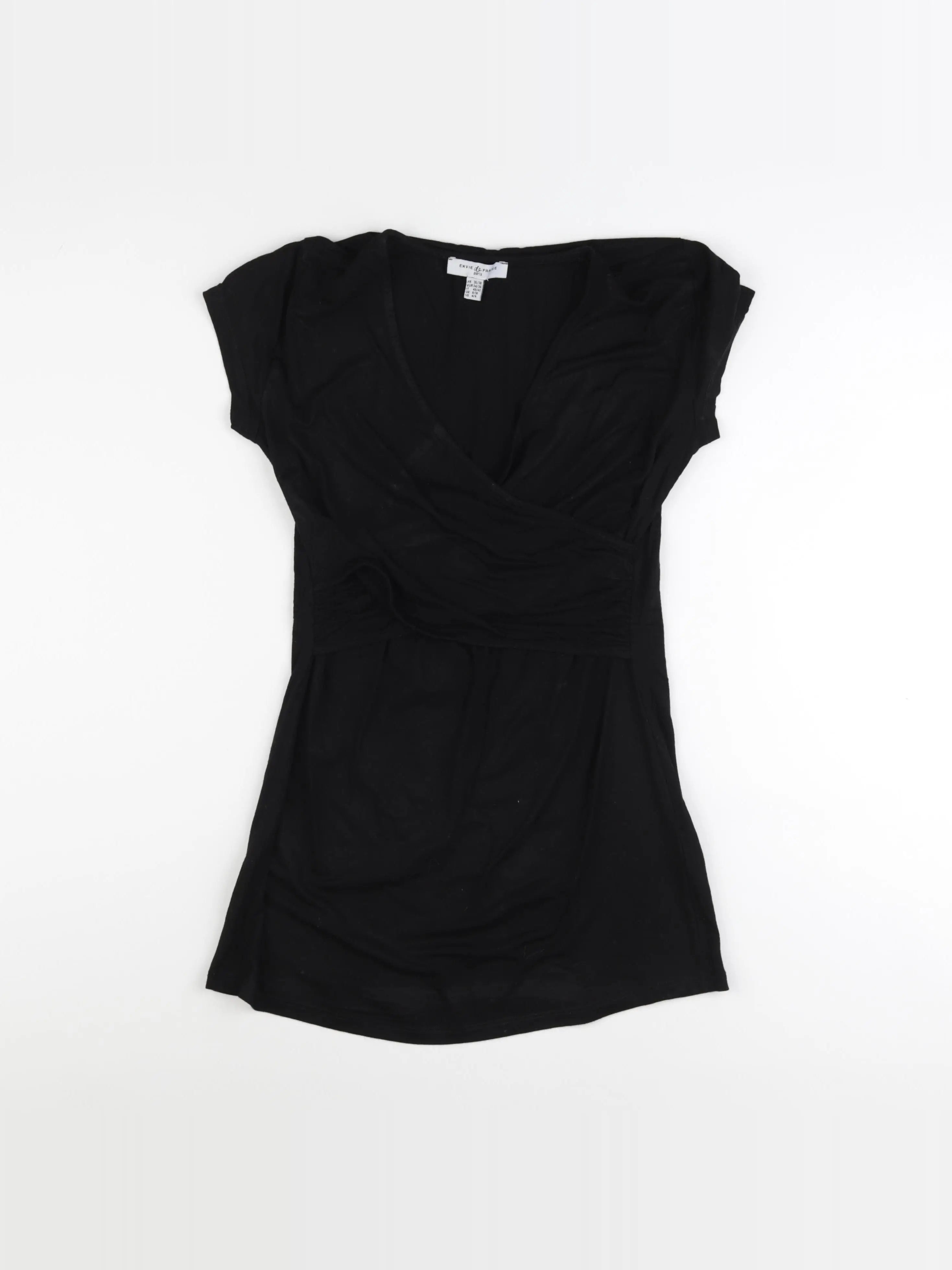 Envie de fraise - robe grossesse noir - 36