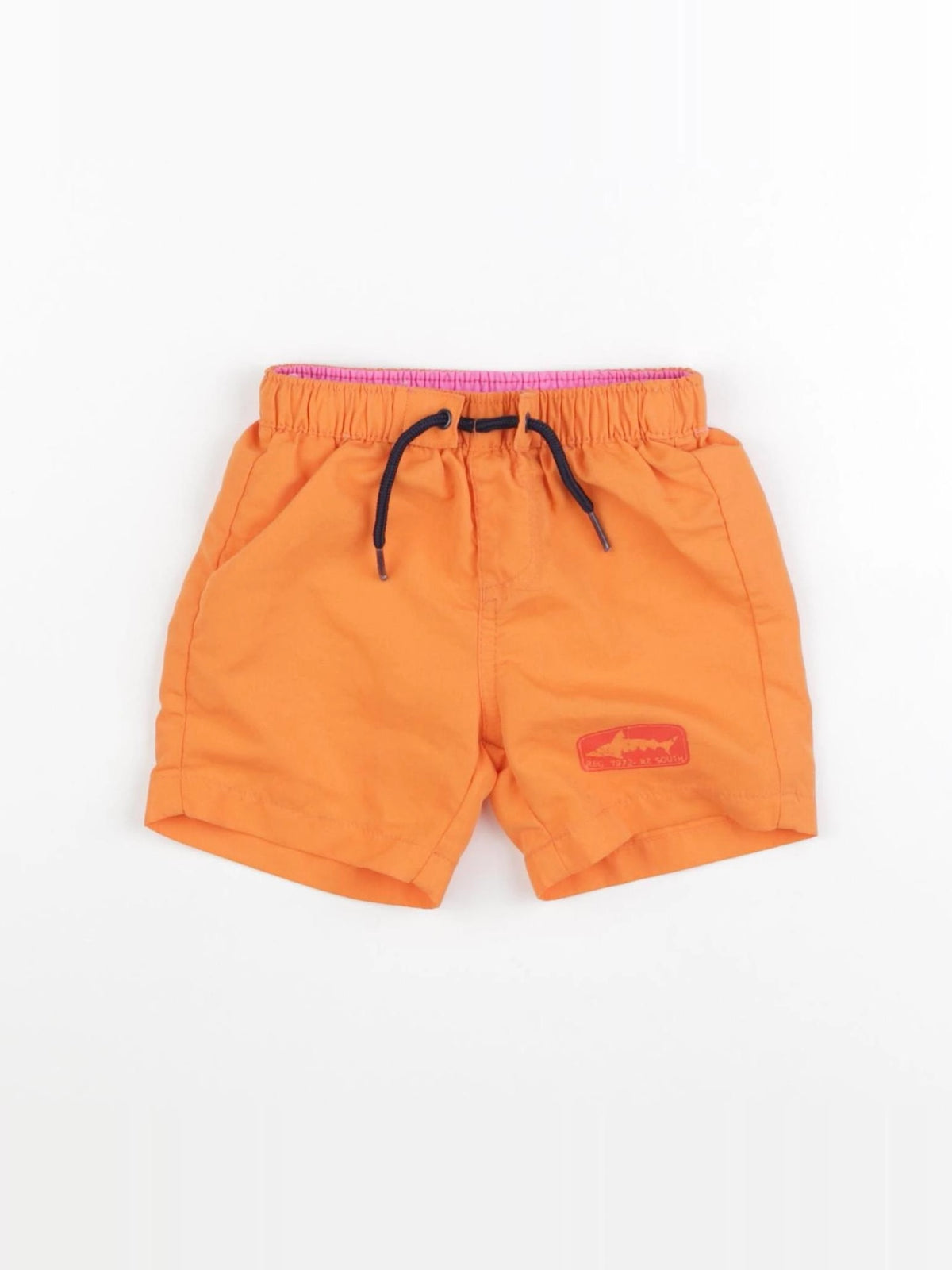 Vertbaudet - maillot de bain orange - 9 mois