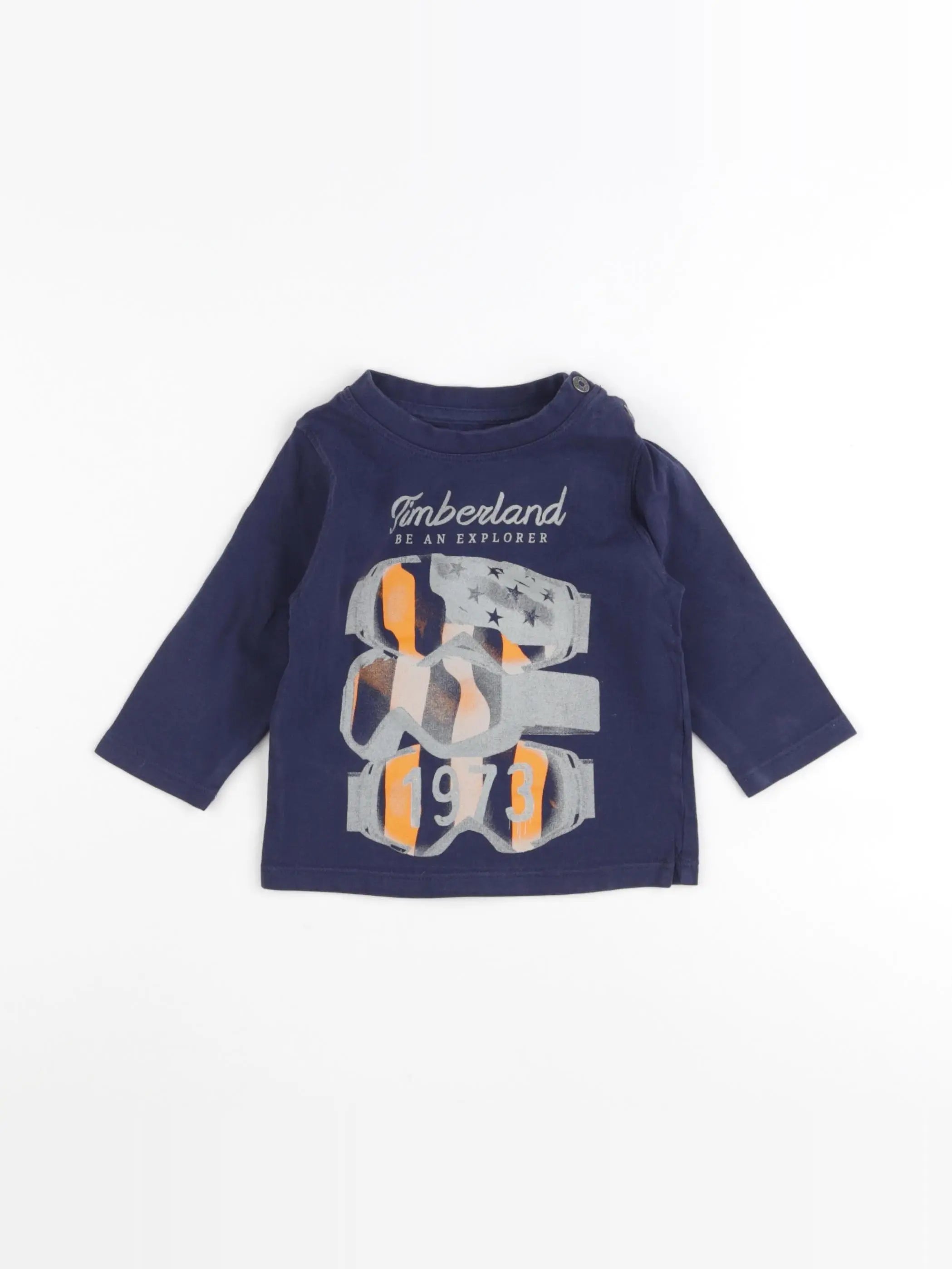 Timberland - tee-shirt bleu - 12 mois