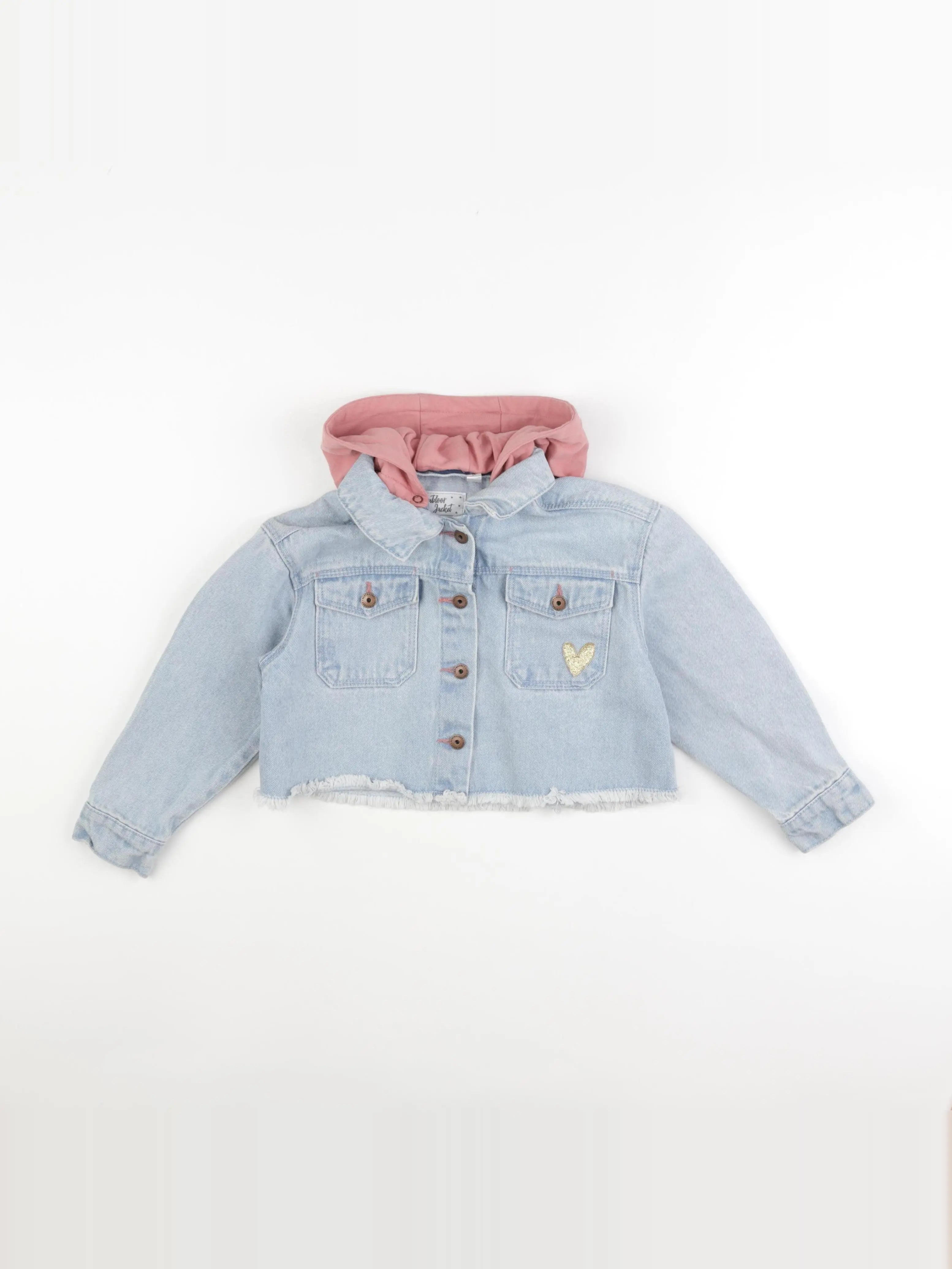 Vertbaudet - veste bleu - 6 ans