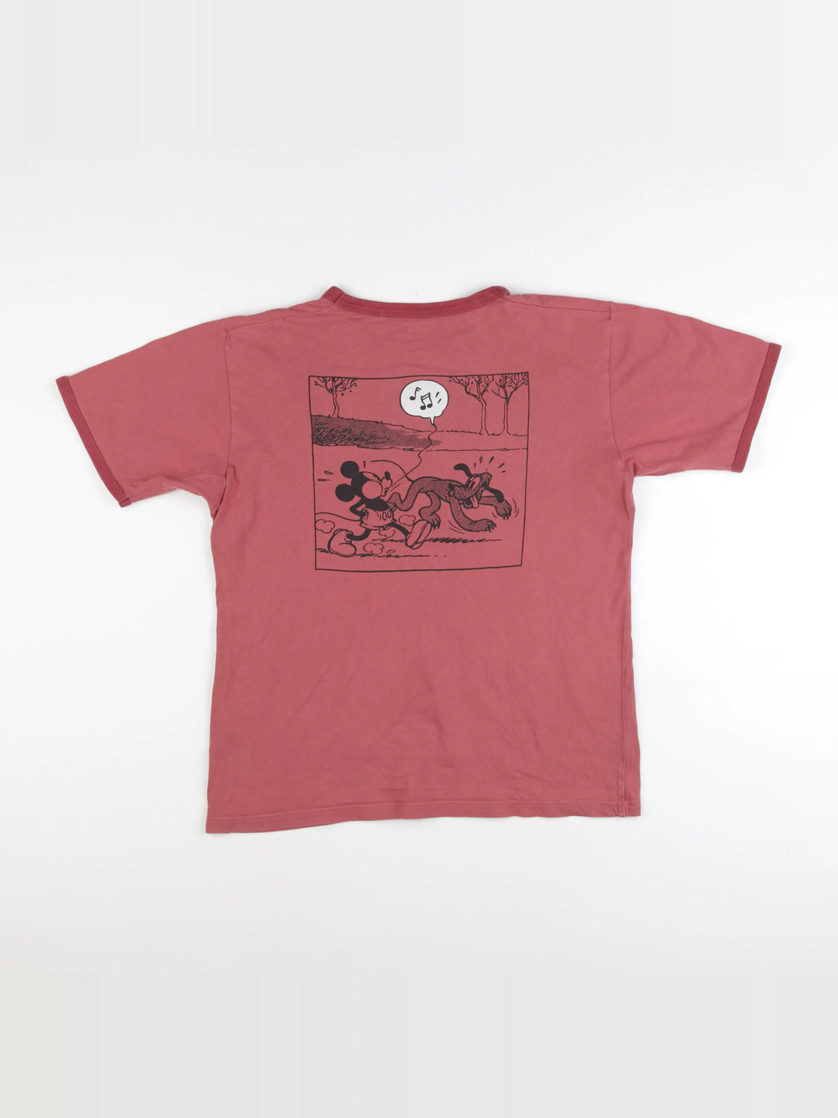 Uniqlo - tee-shirt imprimé au dos rouge - 13 ans