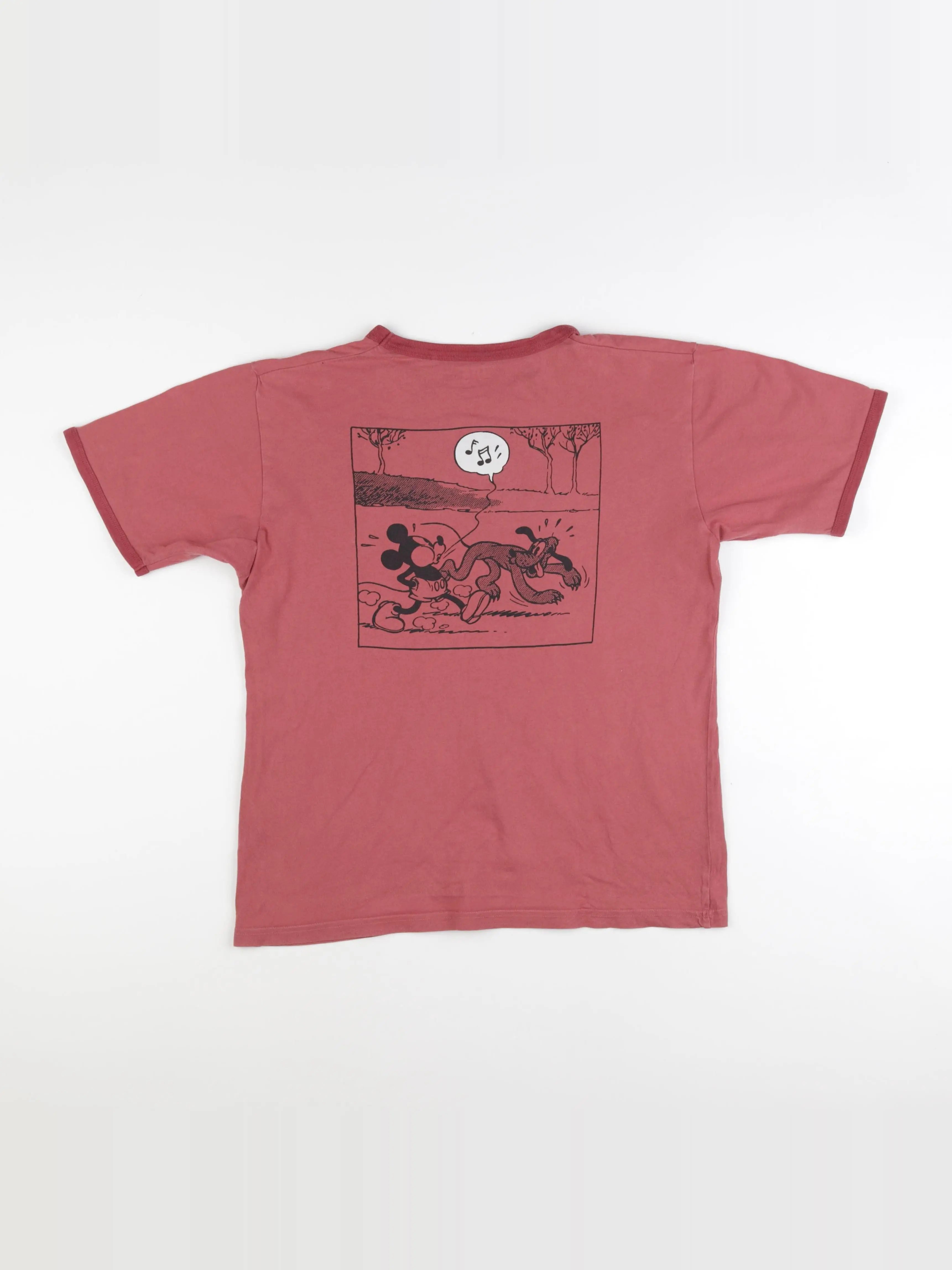 Uniqlo - tee-shirt imprimé au dos rouge - 13 ans