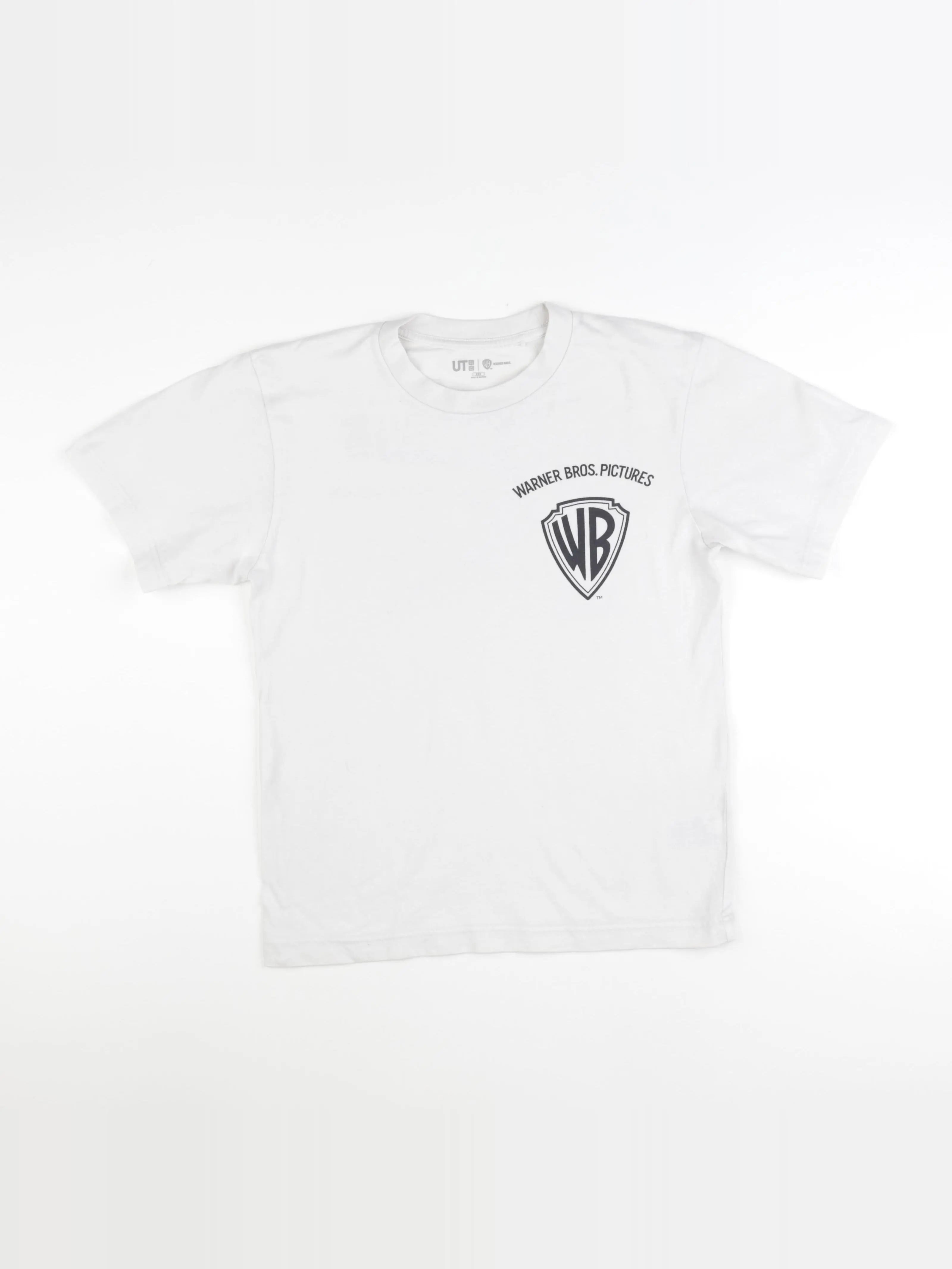 Uniqlo - tee-shirt imprimé au dos blanc - 10 ans