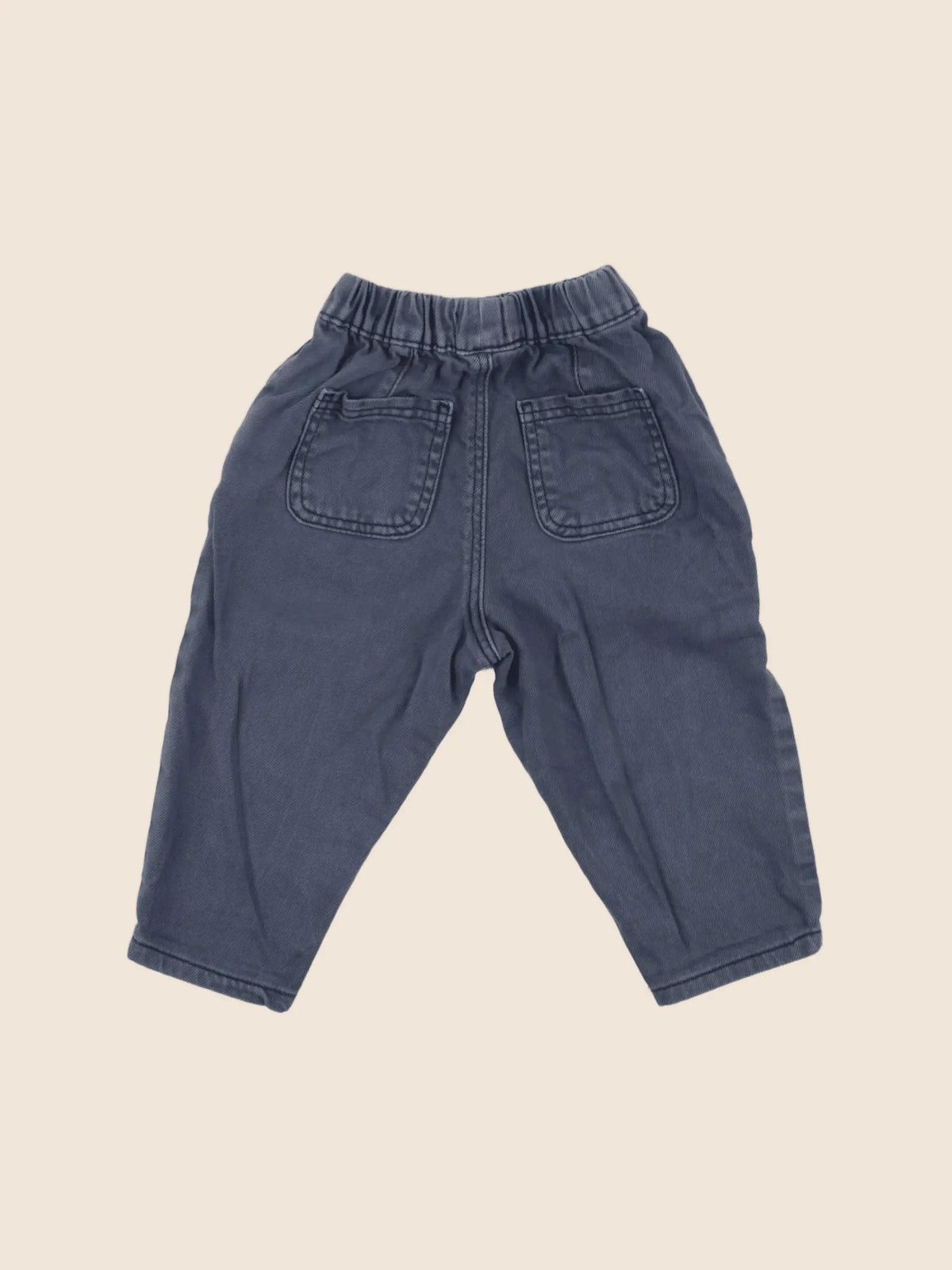 Vertbaudet - pantalon bleu - 9 mois