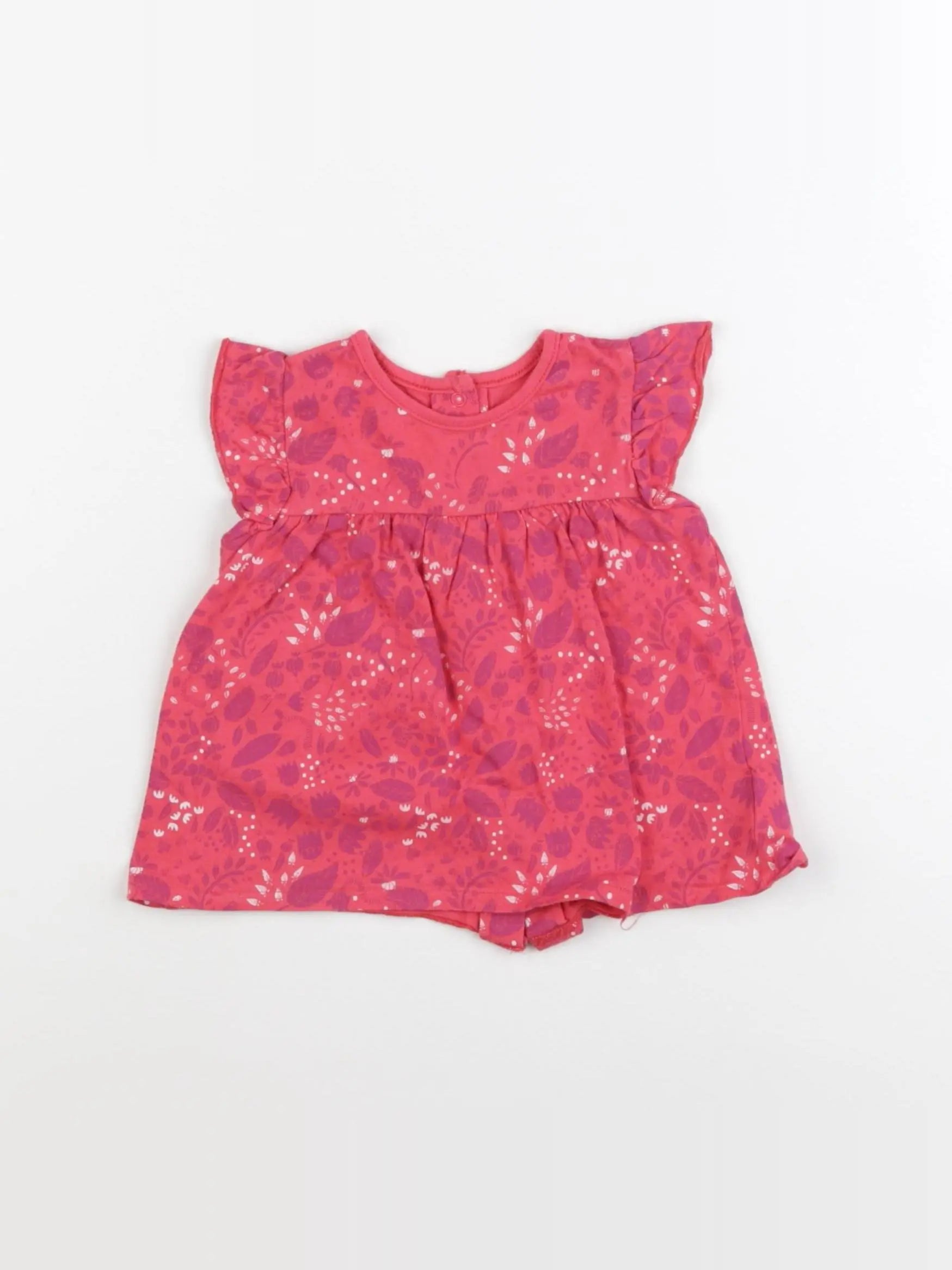 Vertbaudet - tee-shirt rose - 9 mois
