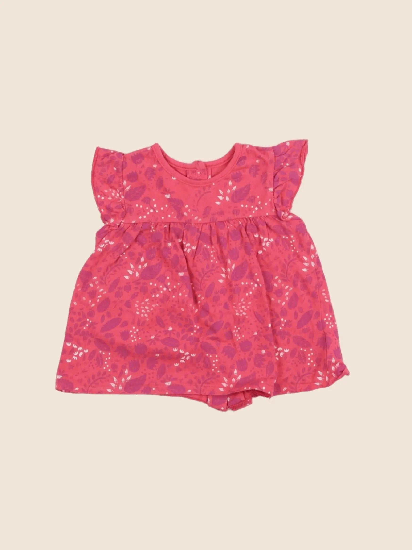 Vertbaudet - tee-shirt rose - 9 mois