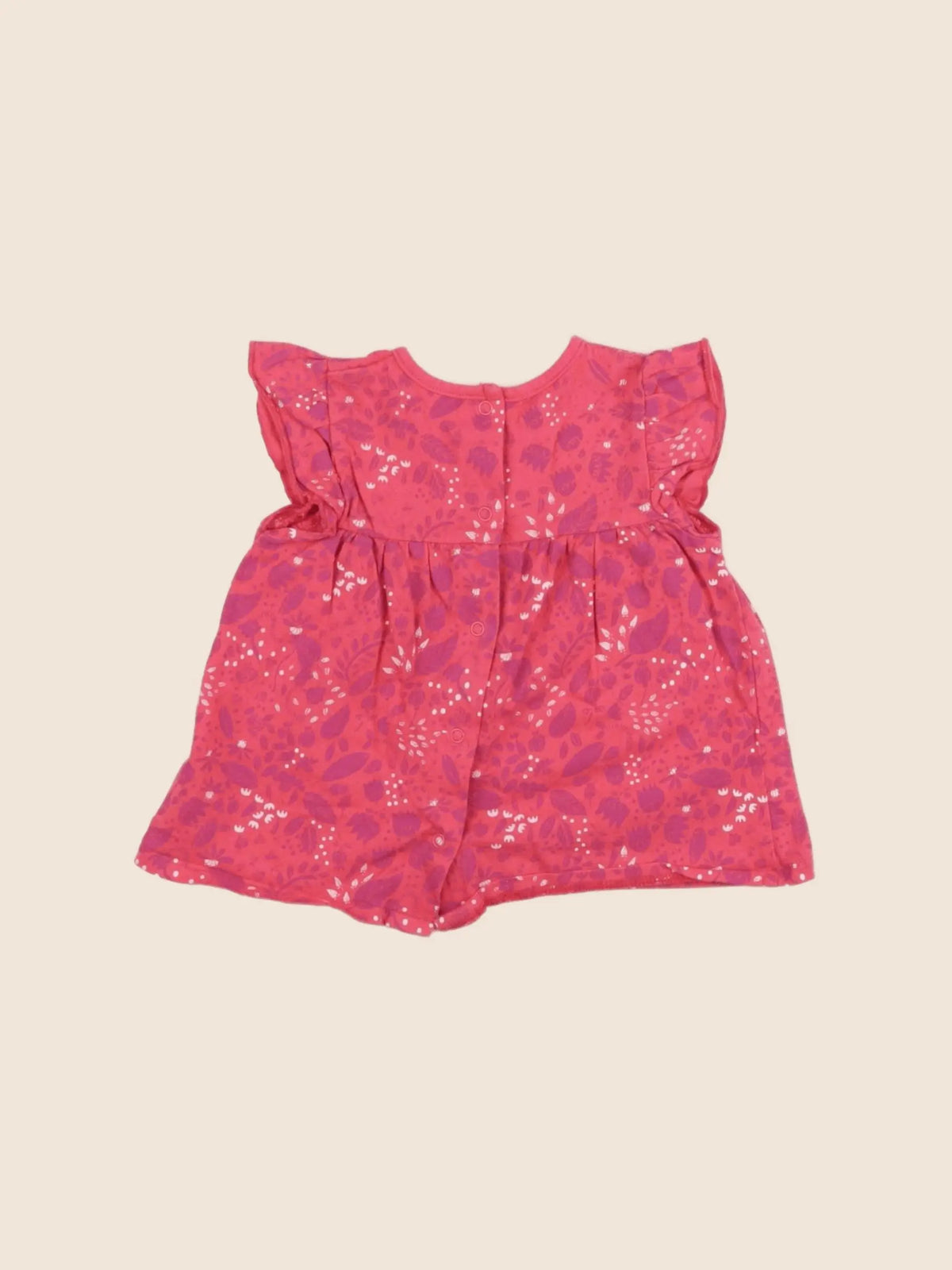 Vertbaudet - tee-shirt rose - 9 mois