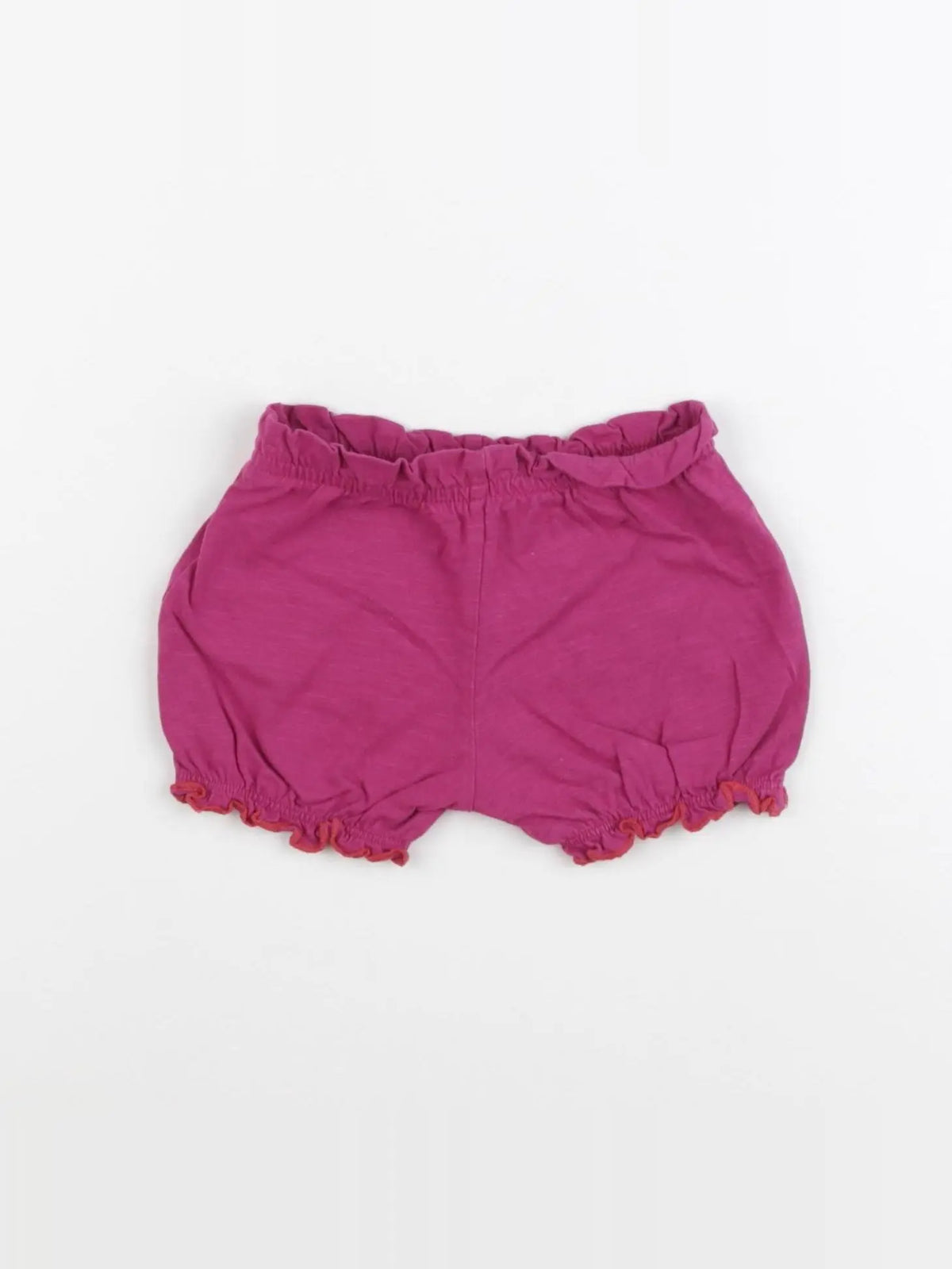 Vertbaudet - bloomer rose - 9 mois