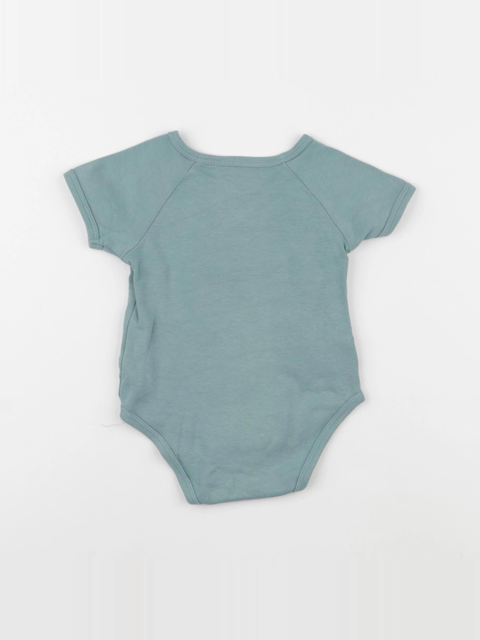 Vertbaudet - body vert - 12 mois