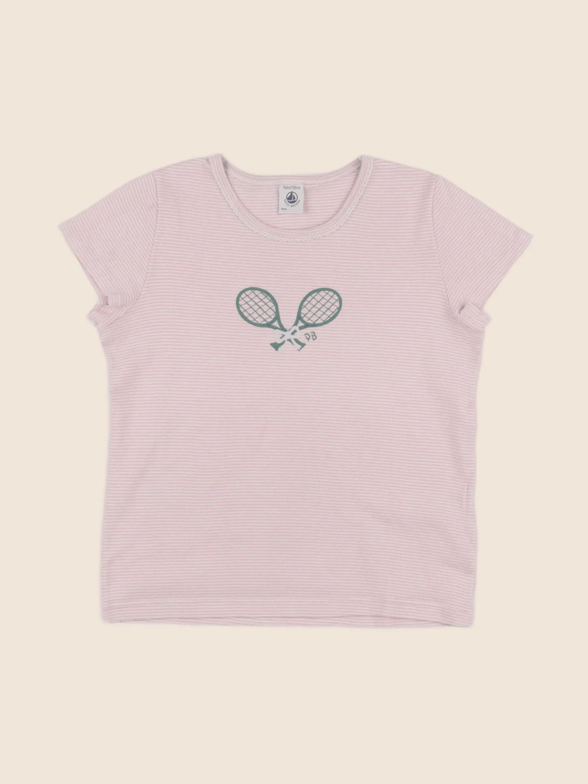 Petit Bateau - maillot de corps rose - 8 ans