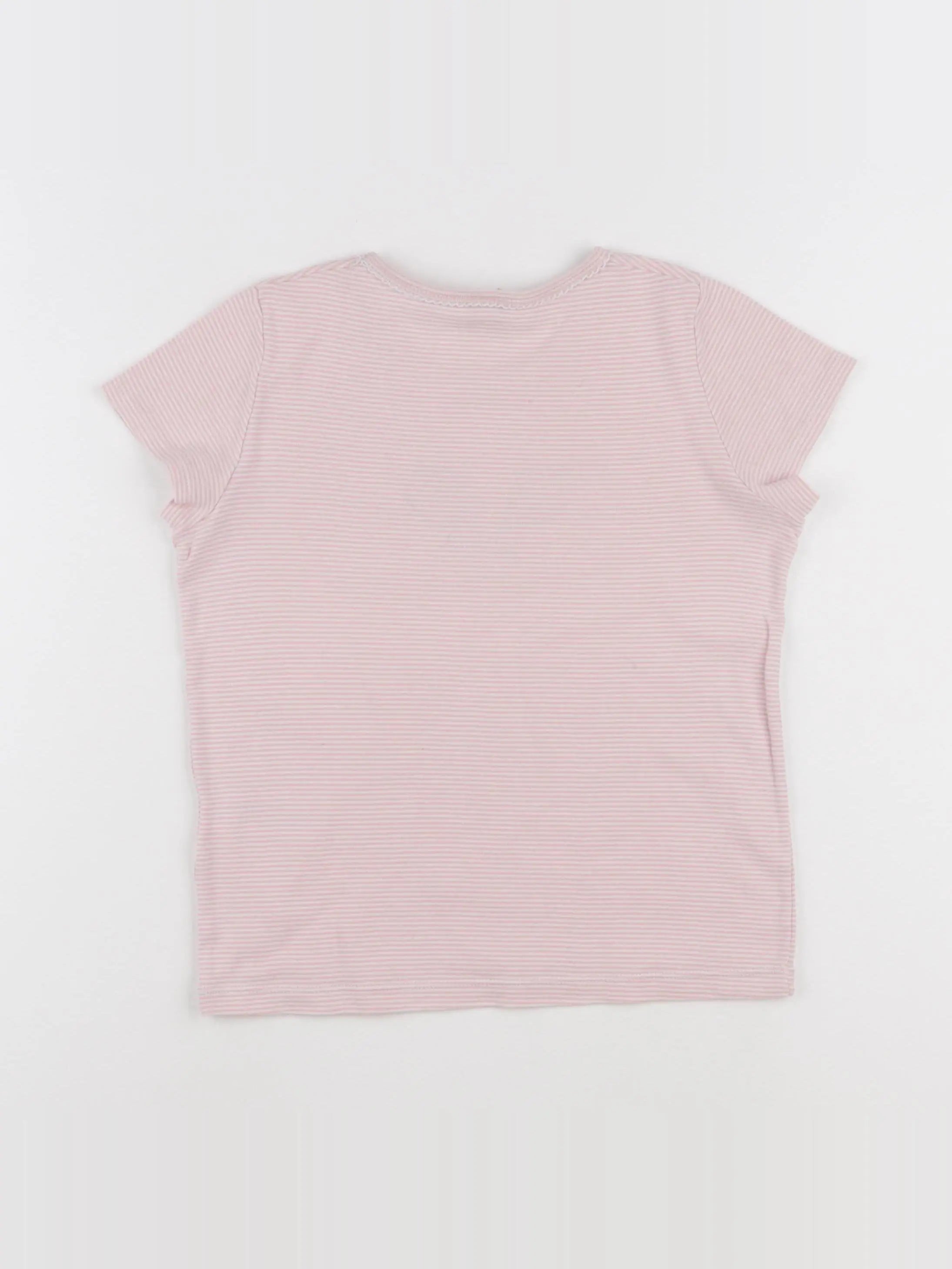 Petit Bateau - maillot de corps rose - 8 ans