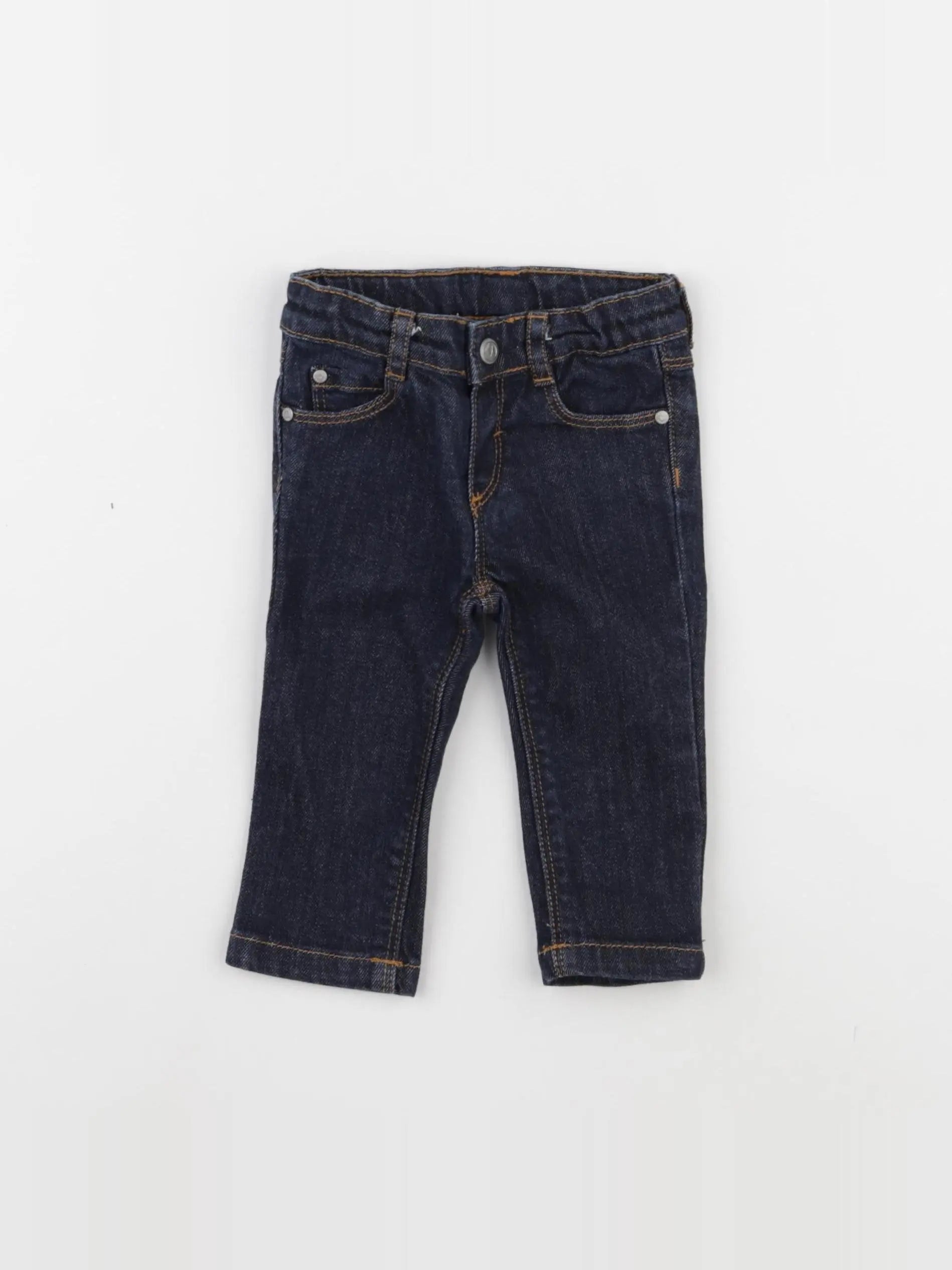 Petit Bateau - jean bleu - 6 mois