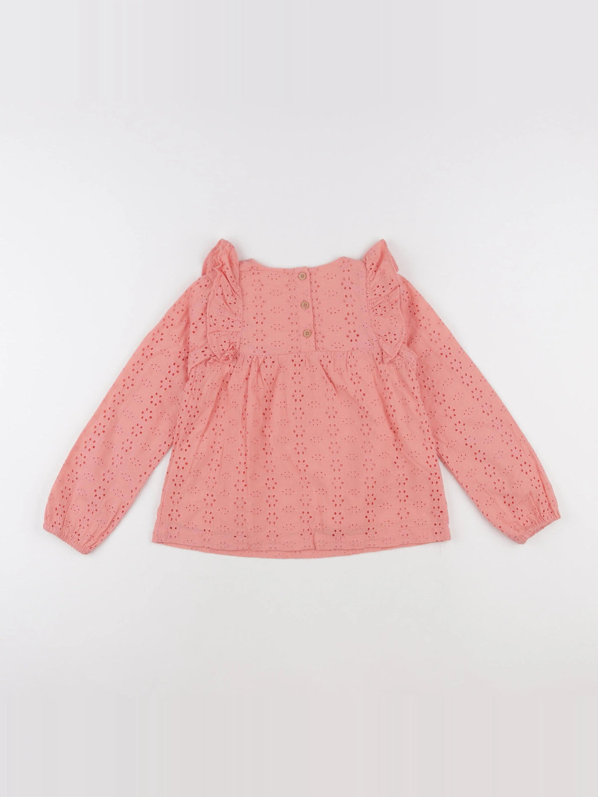 Vertbaudet - blouse rose - 7 ans