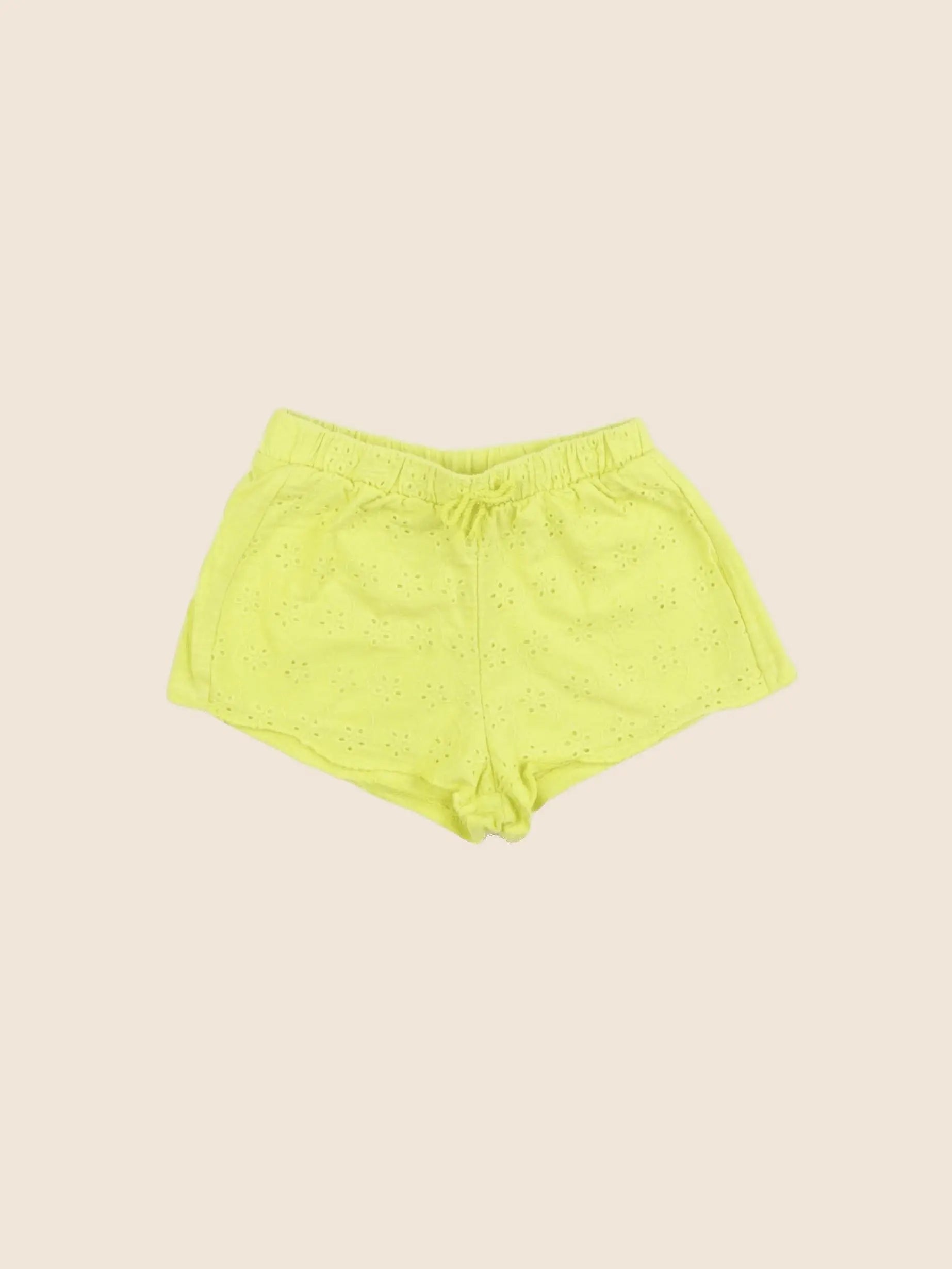 Zara - short jaune - 18/24 mois