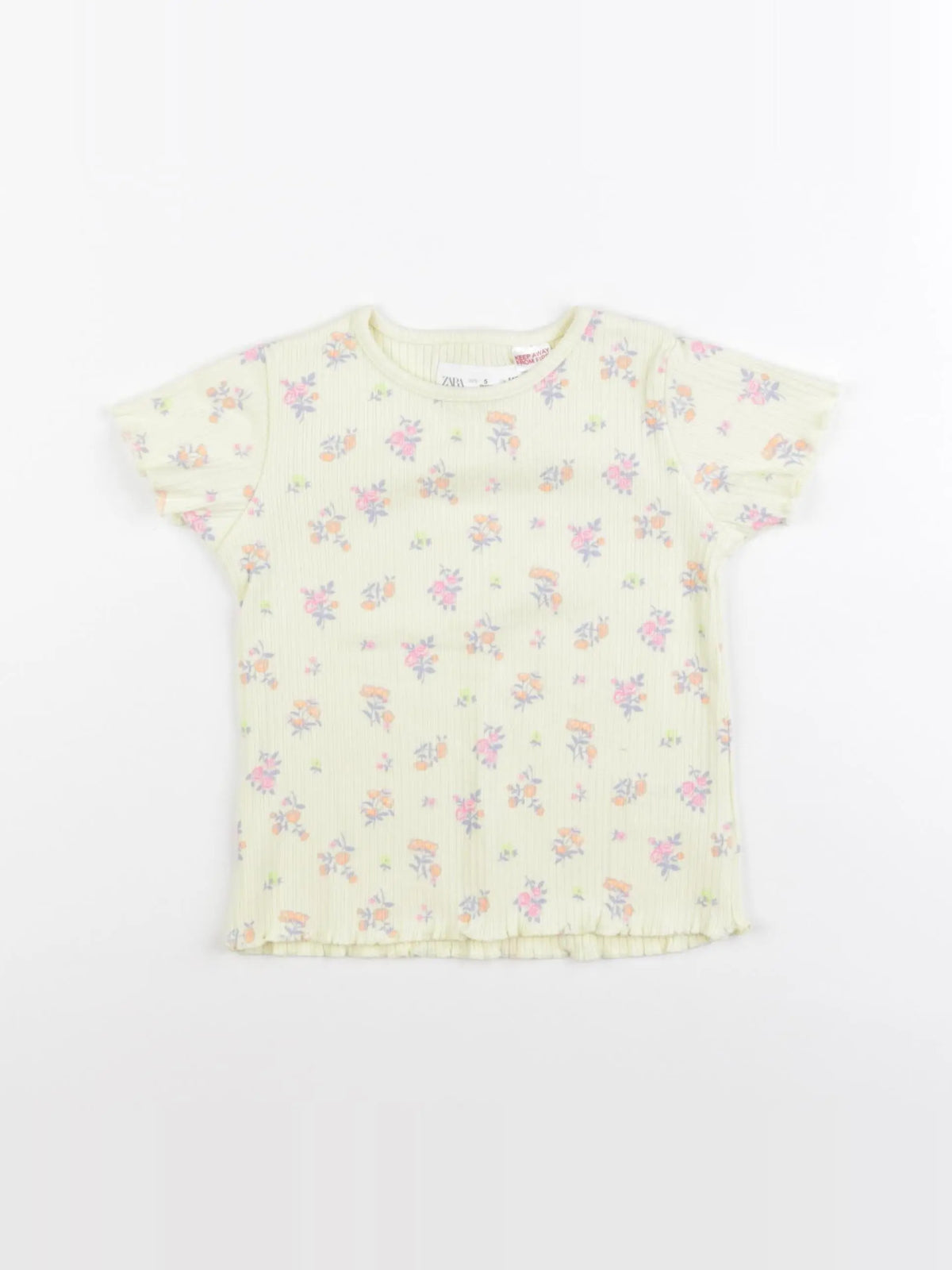 Zara - tee-shirt multicolore - 5 ans