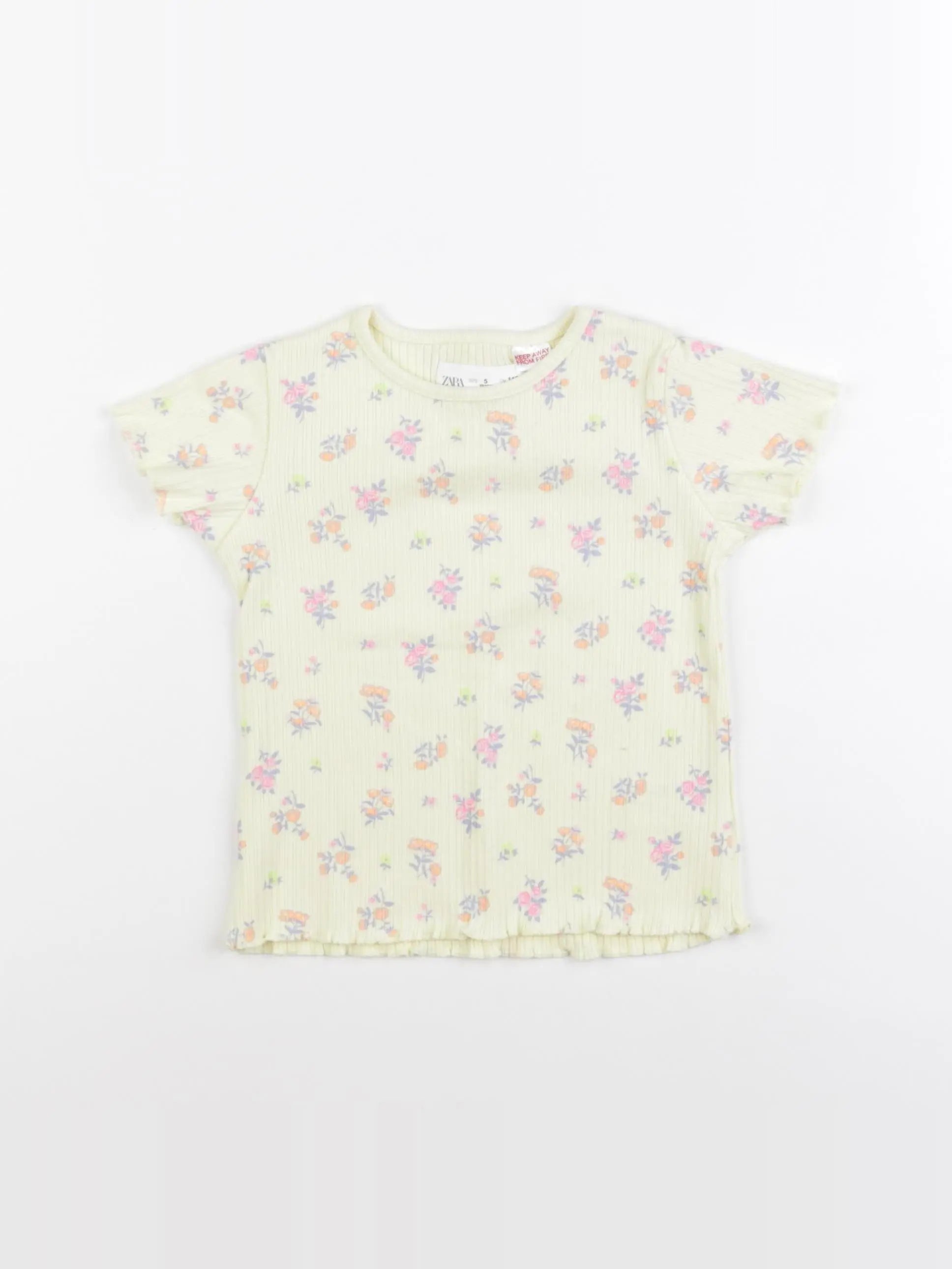 Zara - tee-shirt multicolore - 5 ans