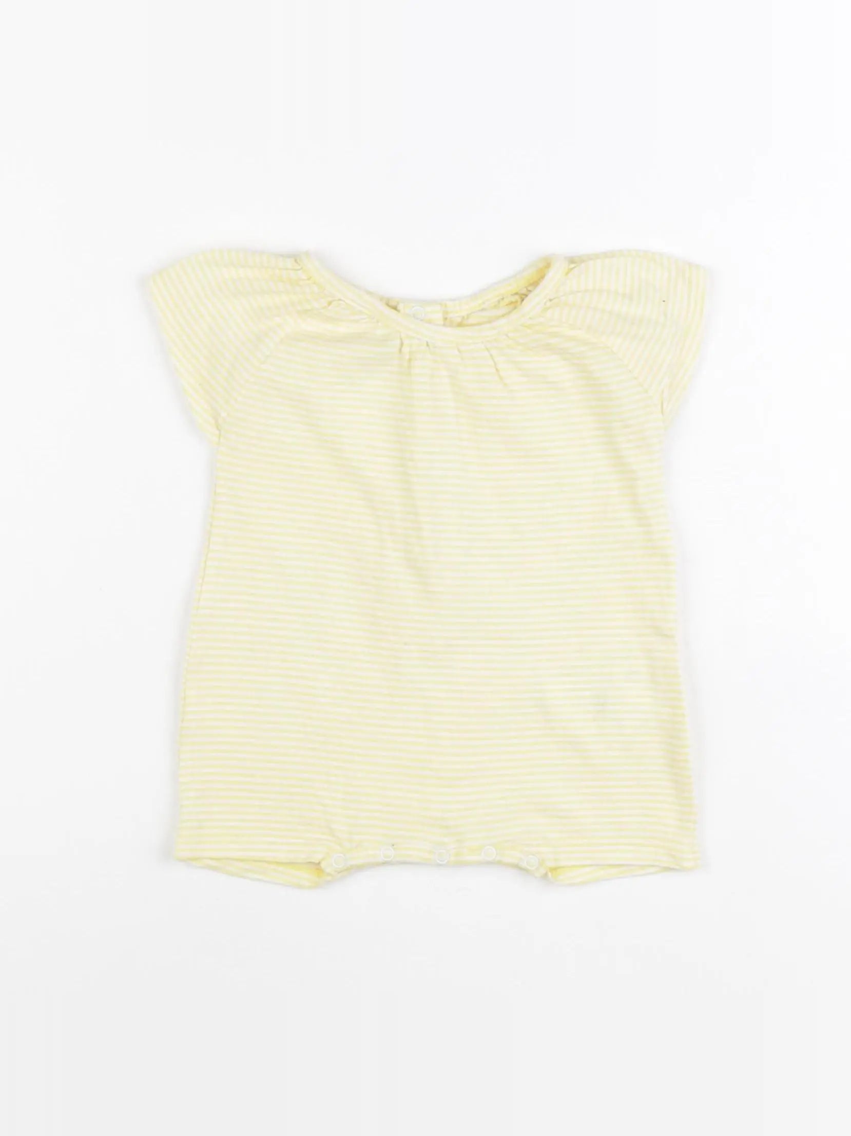 Vertbaudet - combinaison jaune - 3 mois