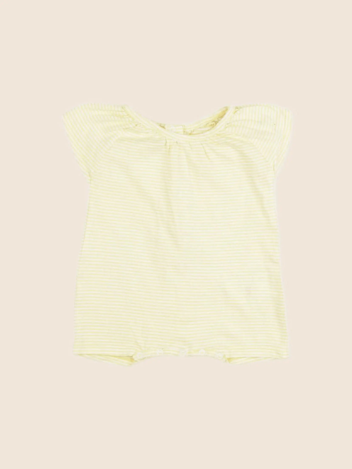 Vertbaudet - combinaison jaune - 3 mois