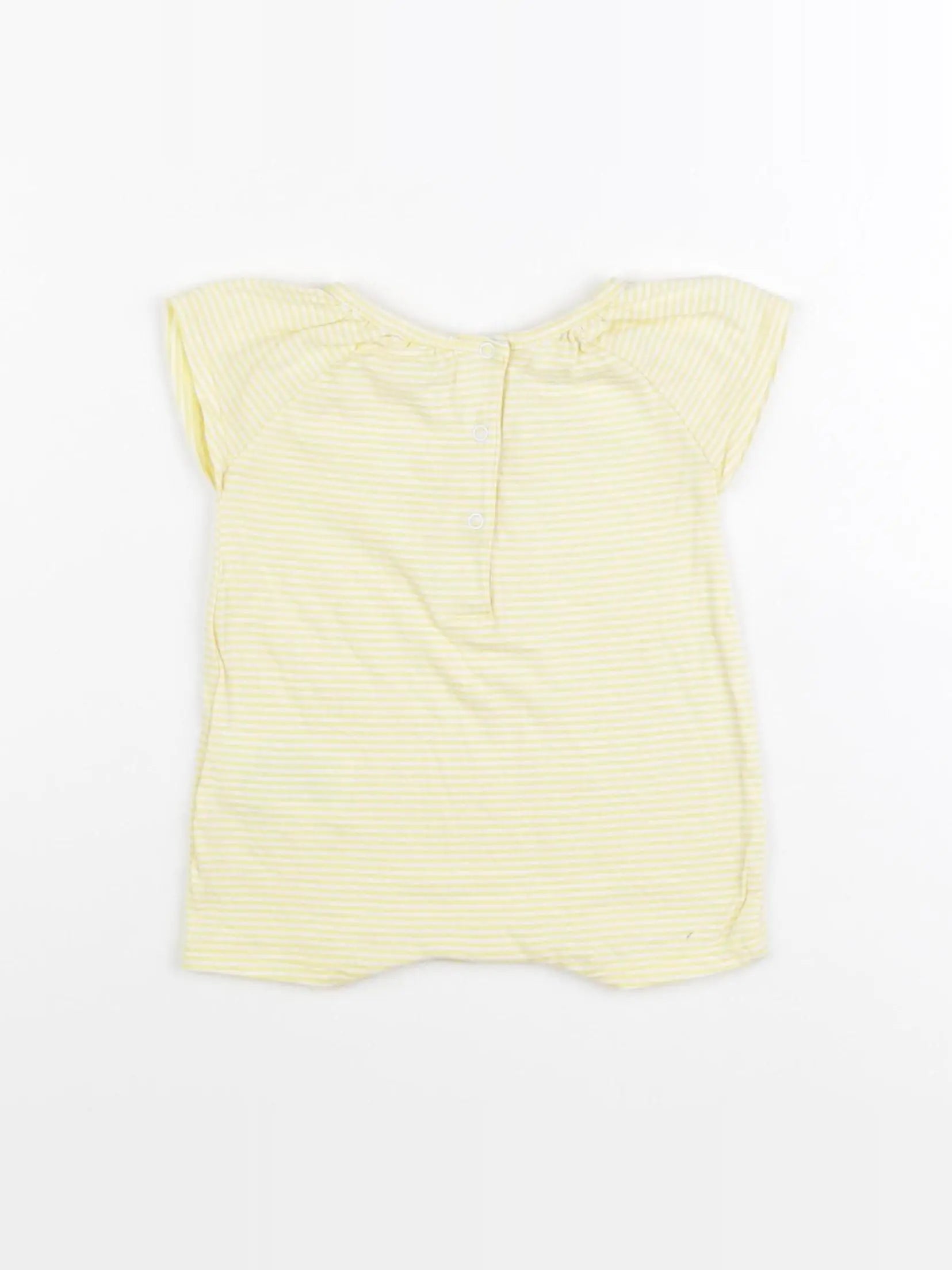 Vertbaudet - combinaison jaune - 3 mois